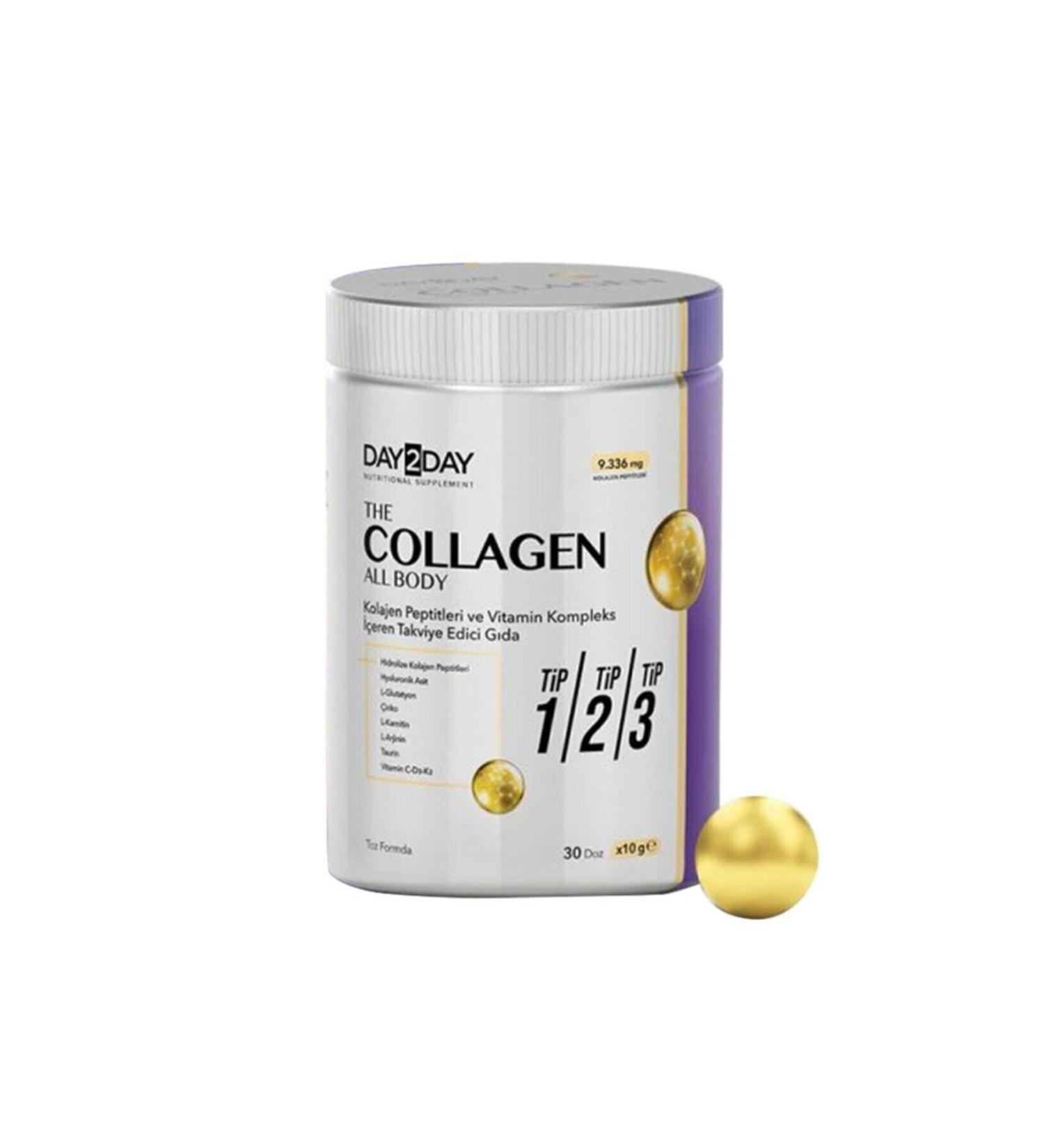 DAY2DAY The Collagen All Body Supplementary Food 300 Gr