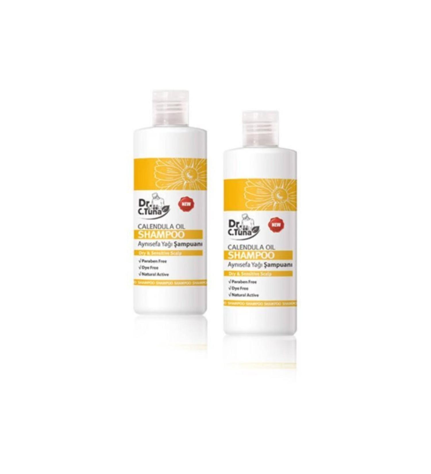 Farmasi Dr. Cevdet Tuna Calendula Oil Shampoo 2 Pack