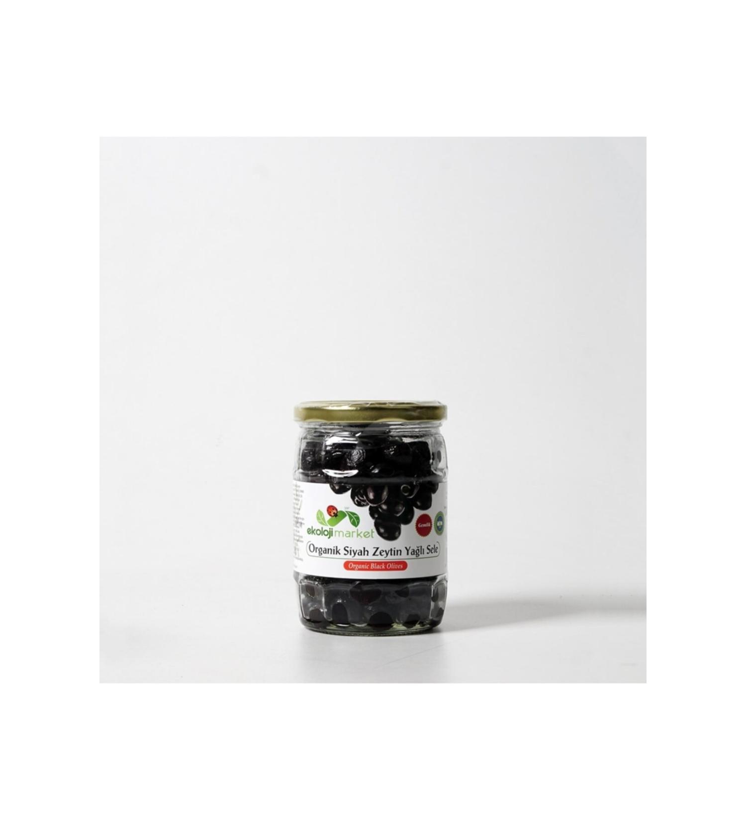 Ecology Market Organic Oily Olive Jar 580 cc