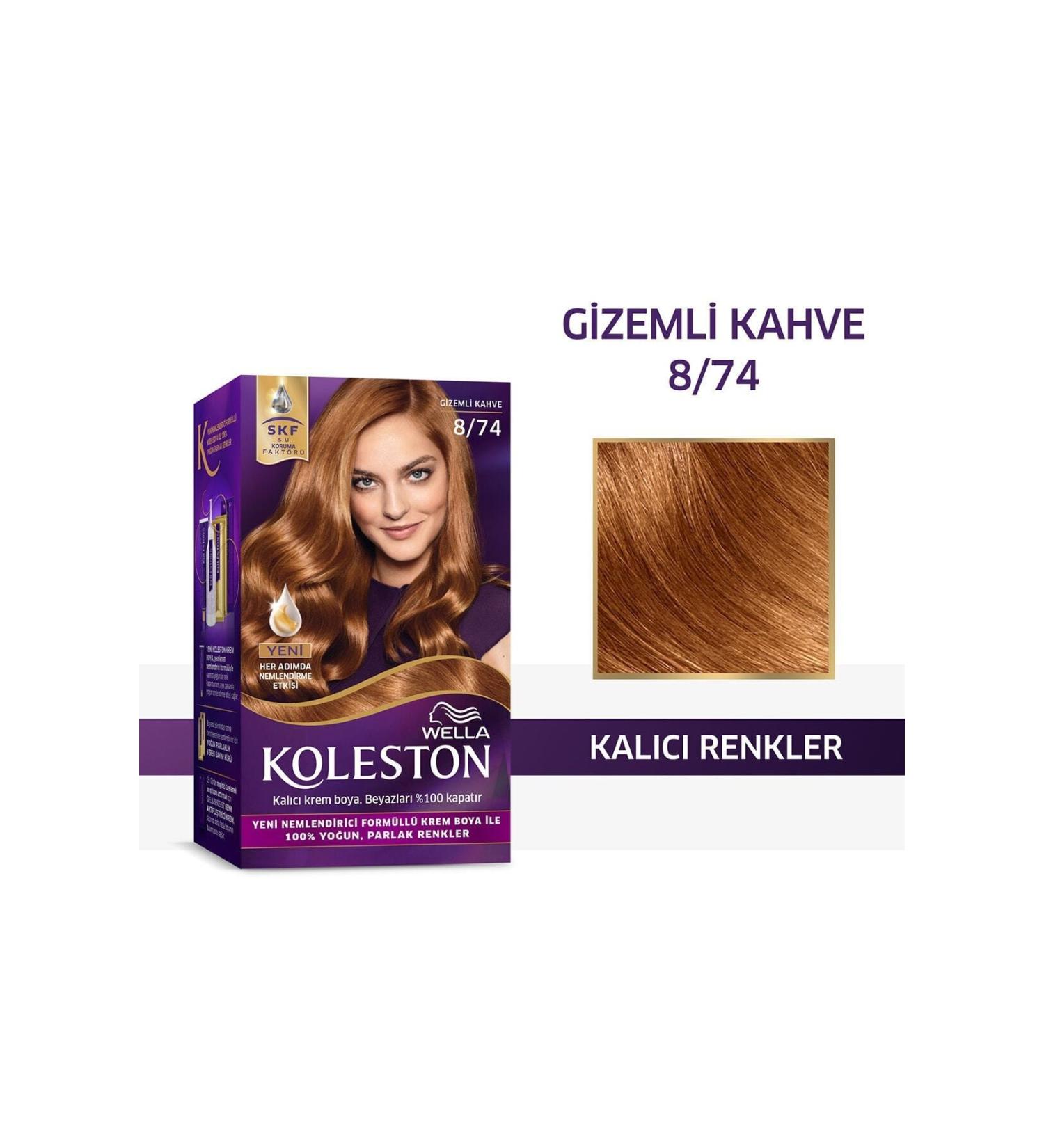 Wella Kit Paint 8-74 Mystery Brown