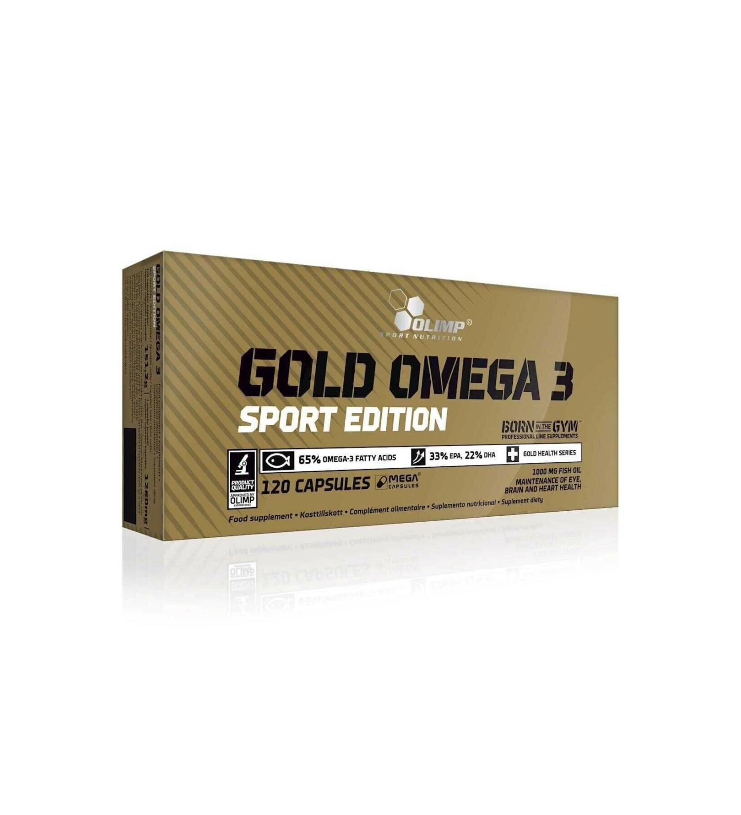 Olimp Gold Omega 3 120 Capsules (21 Pieces)
