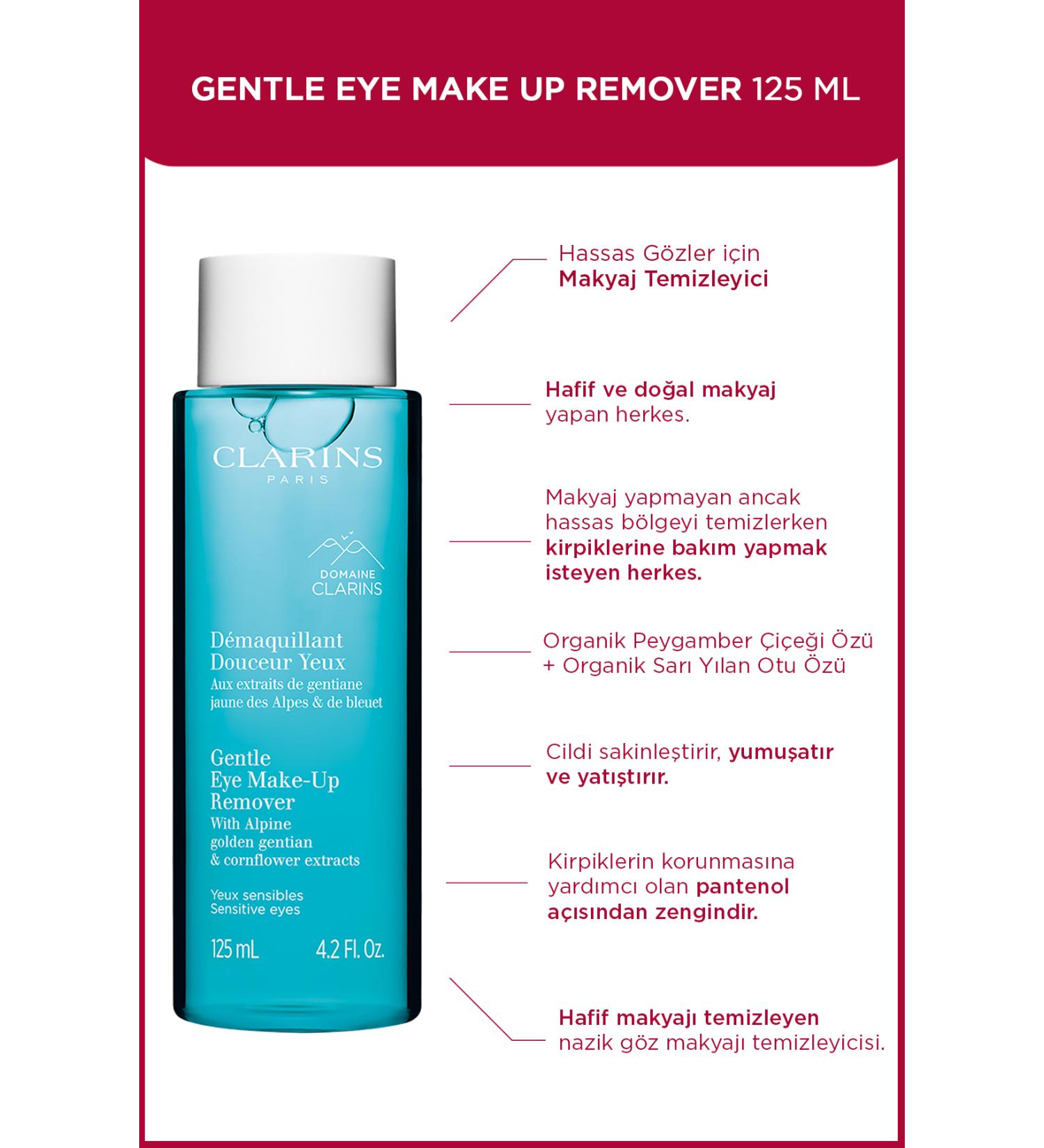 Clarins Gentle Eye Make-up Remover 125ml
