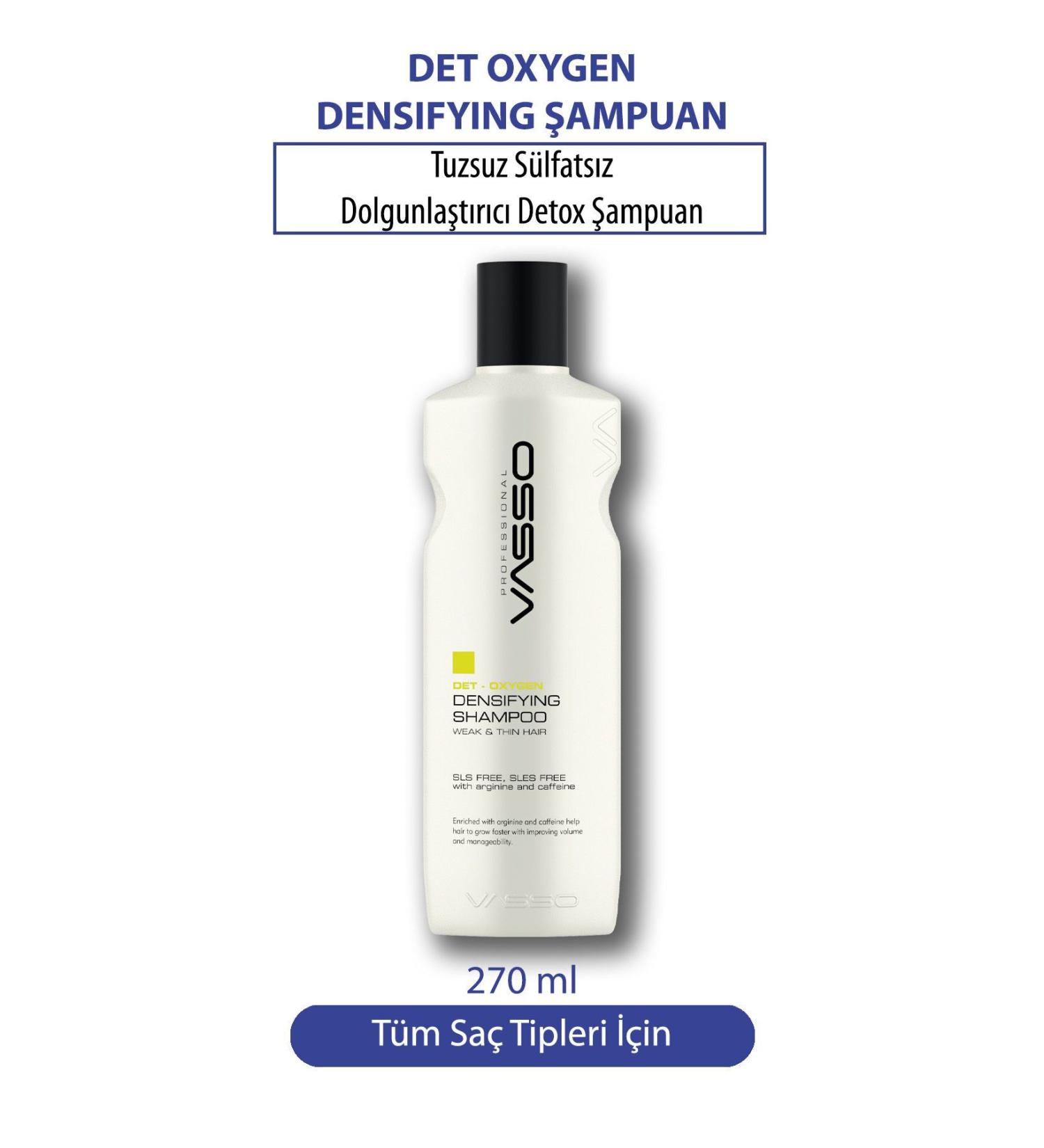 VASSO WOMEN Sulfate and Salt-Free Volumizing and Strengthening Shampoo for Fine and Weak Hair 270 ml - Buy Online on GoSupps.com