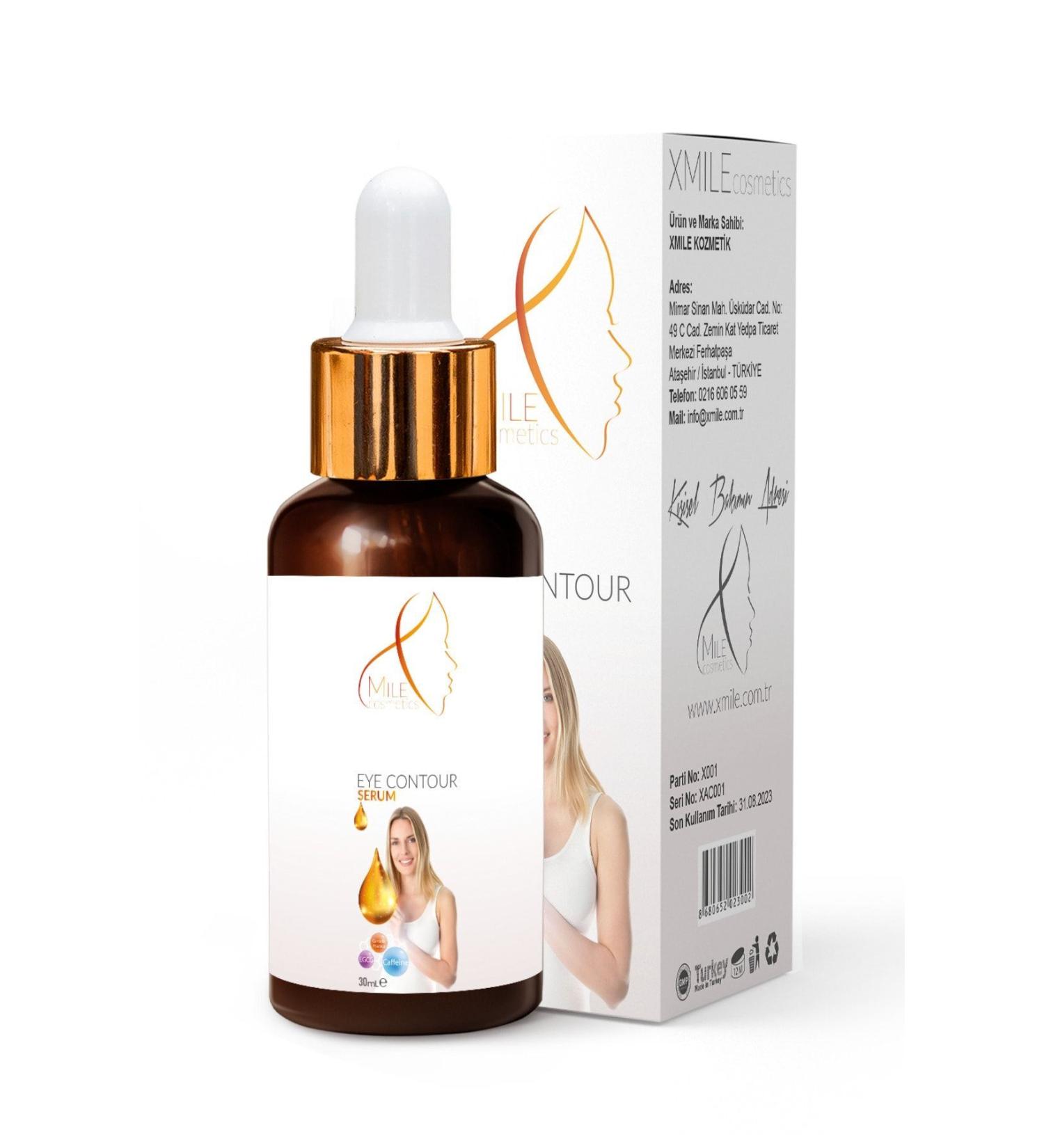Xmile Eye Contour Care Serum Under-Eye Brightening and Dark Circle Eliminating Eye Contour Serum 30 Ml