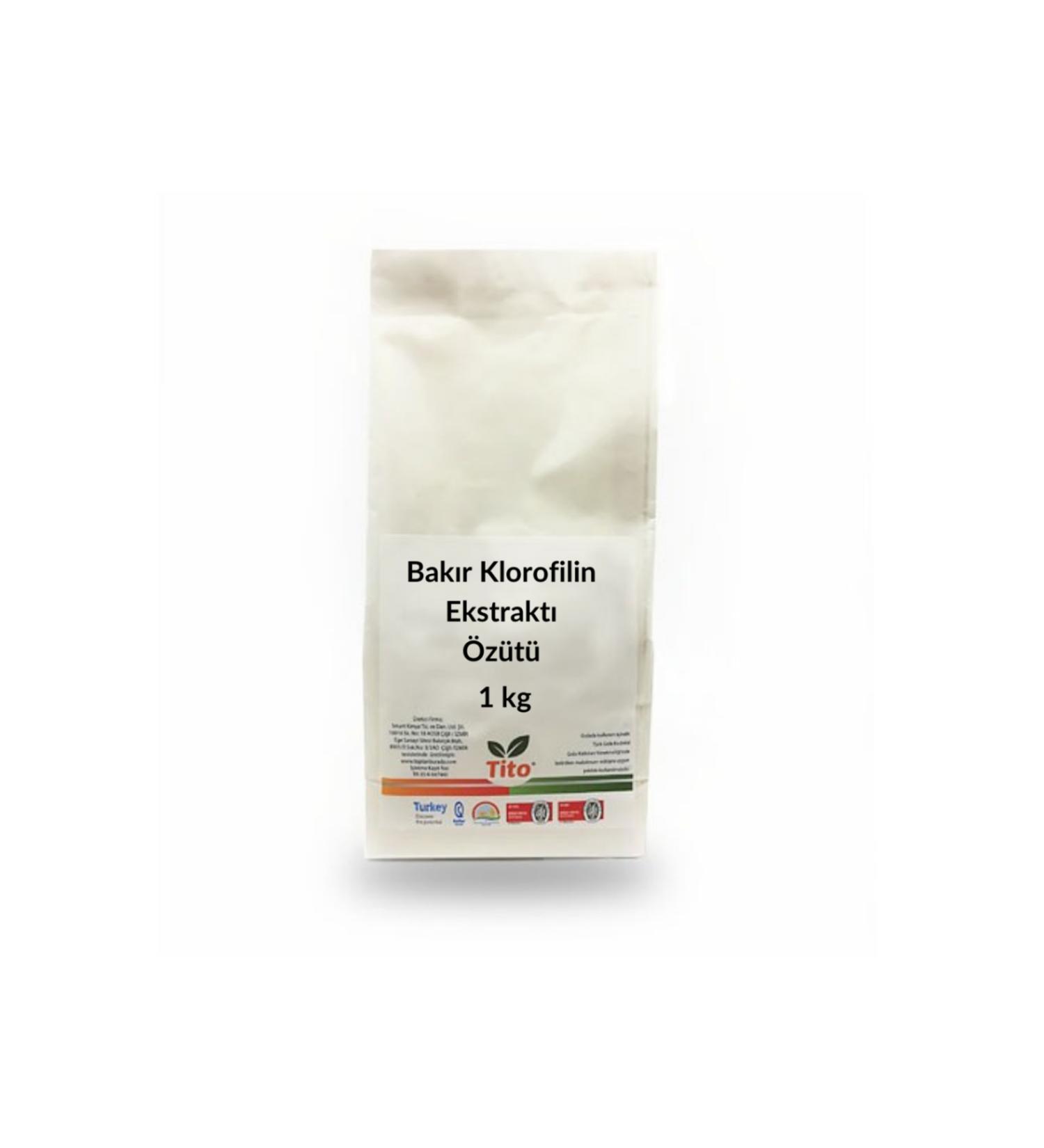 Tito Copper Chlorophyll Extract Extract 1 Kg