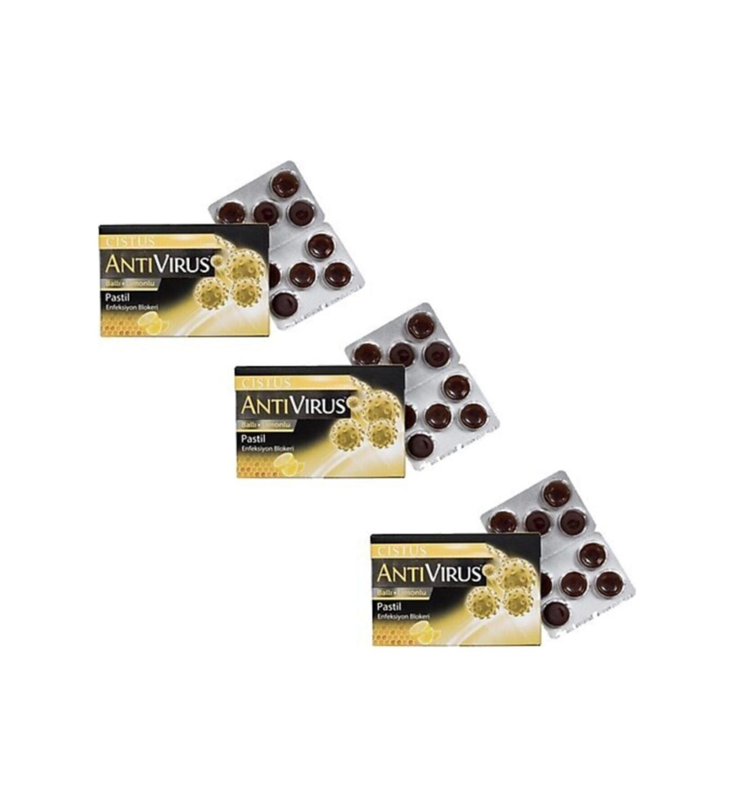CISTUS Antivirus Pastille Honey Lemon 3 Pieces