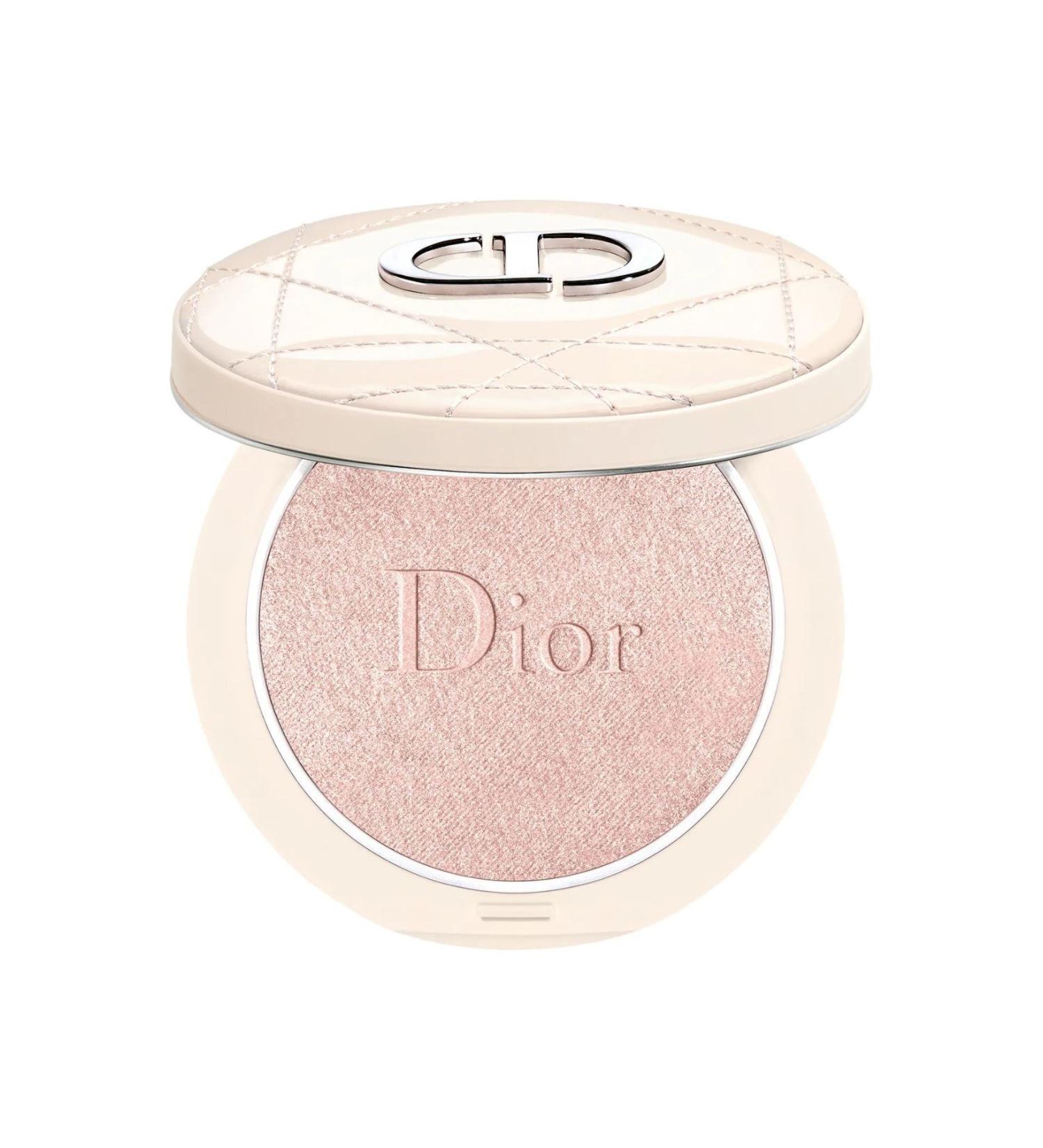 Dior Forever Couture Long-lasting Luminizer Pink Glow 02 Highlighter Powder DkHair1023
