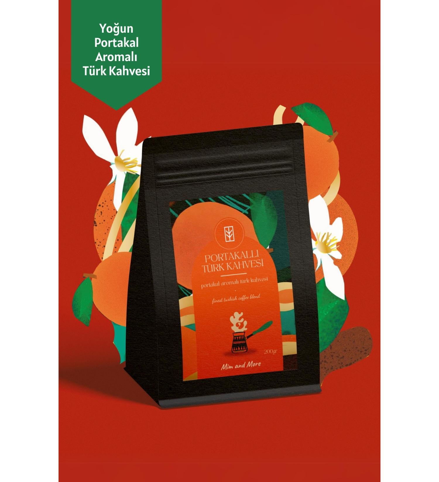 Mim and More Orange Flavored Turkish Coffee Orange Flavored Turkish Coffee 200 Gr - Buy Online on GoSupps.com