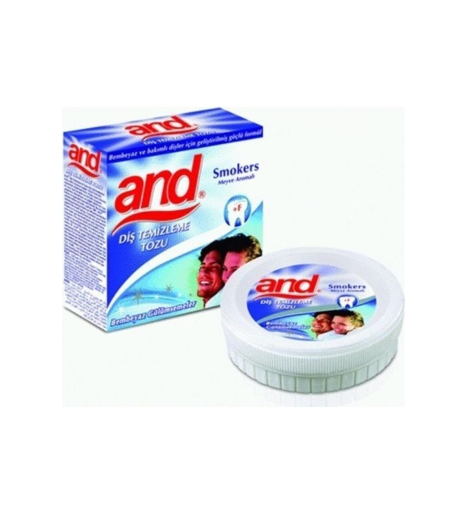 And Teeth Cleaning Powder And