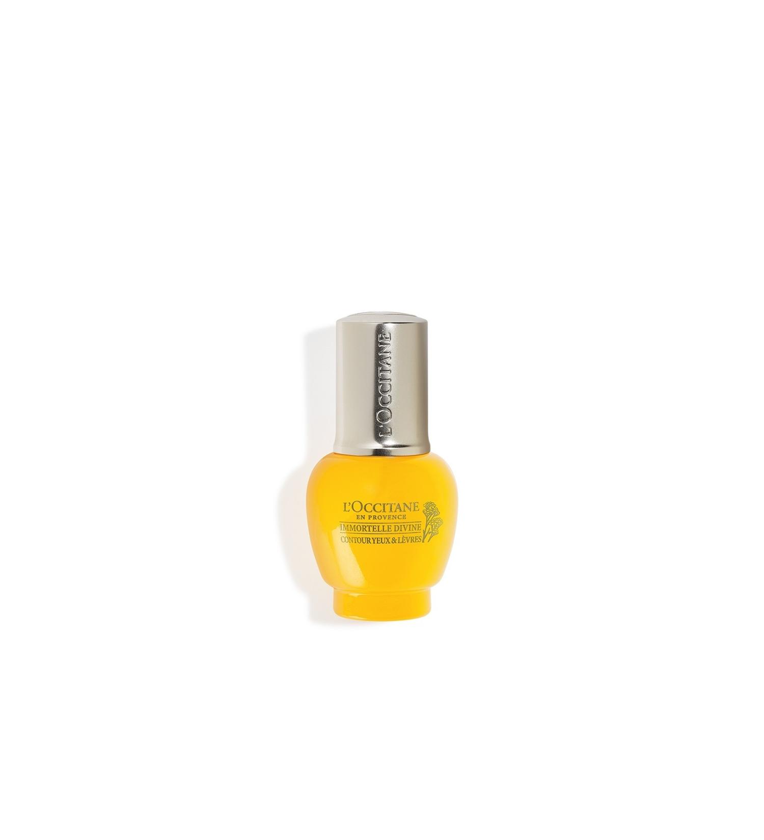 L'Occitane Immortelle Divine Eye & Lip Contour - Immortelle Divine Eye & Lip Cream - 15 ml - Buy Online on GoSupps.com