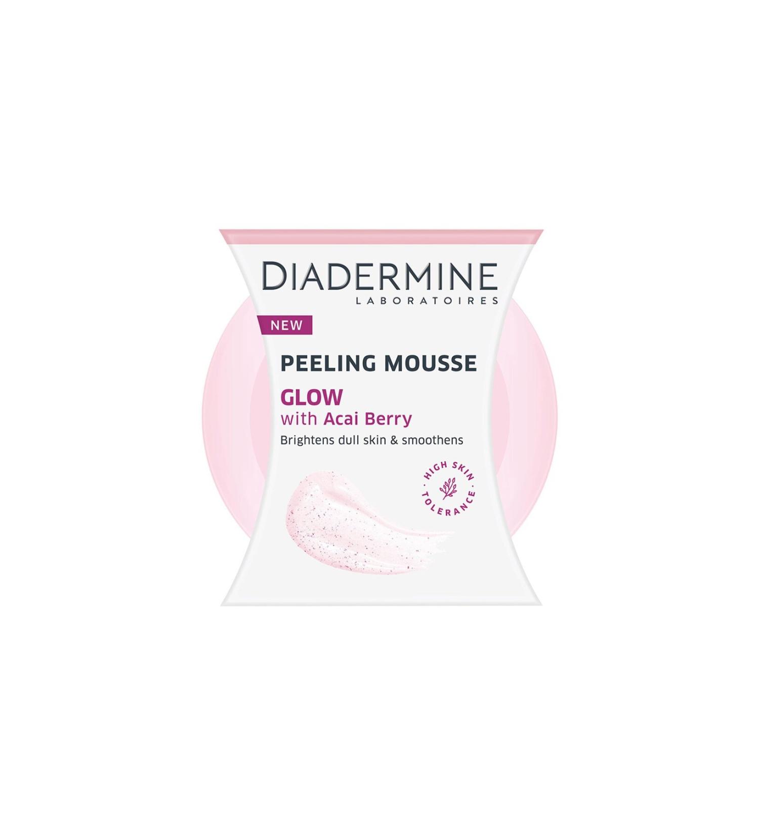 Diadermine Peeling Mousse Glow With Acai Berry 75 ml