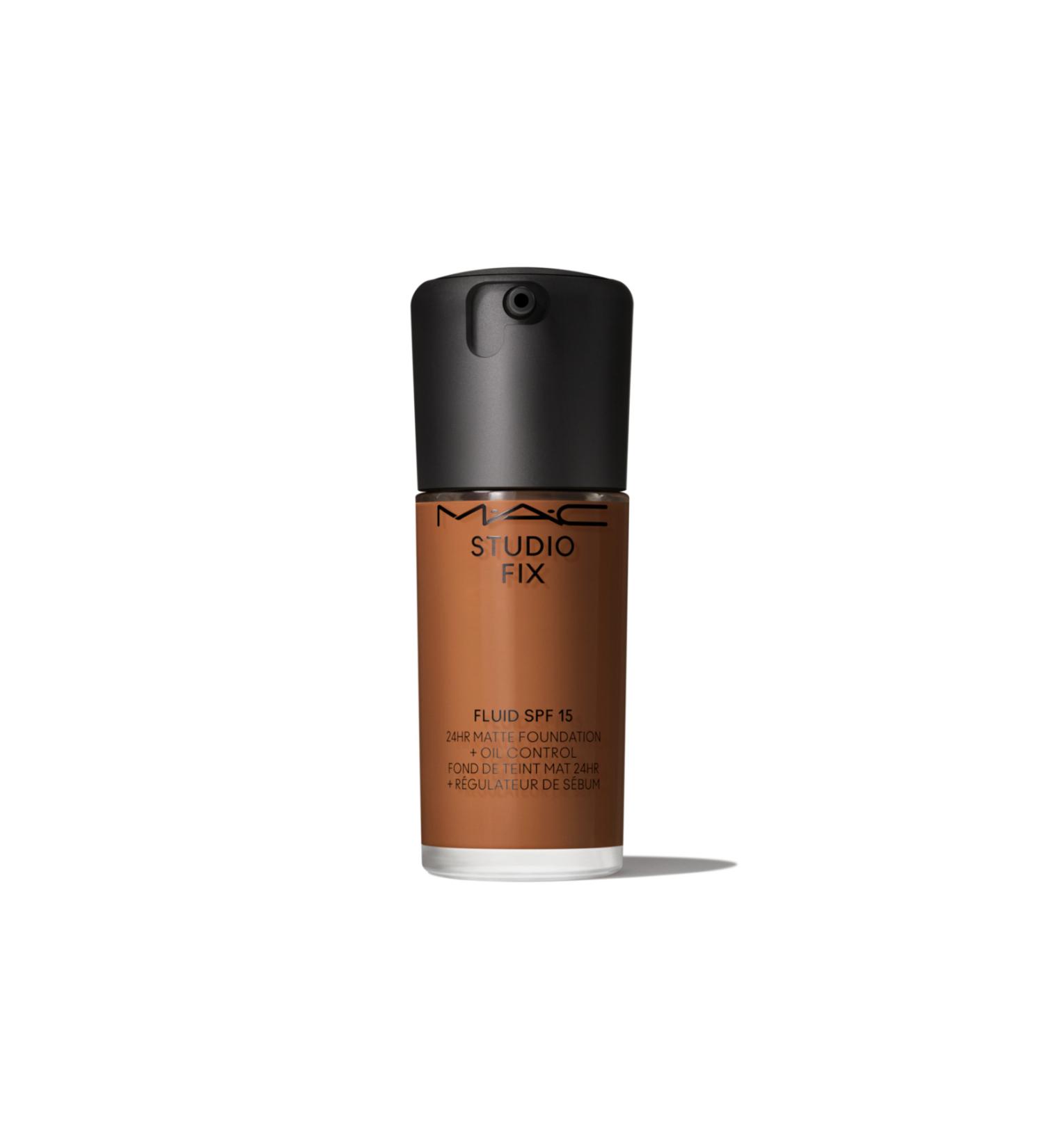 Mac STUDIO FIX FLUID SPF 15 - Easy-to-Apply Natural Matte Finish Foundation SPF15 / 30ml