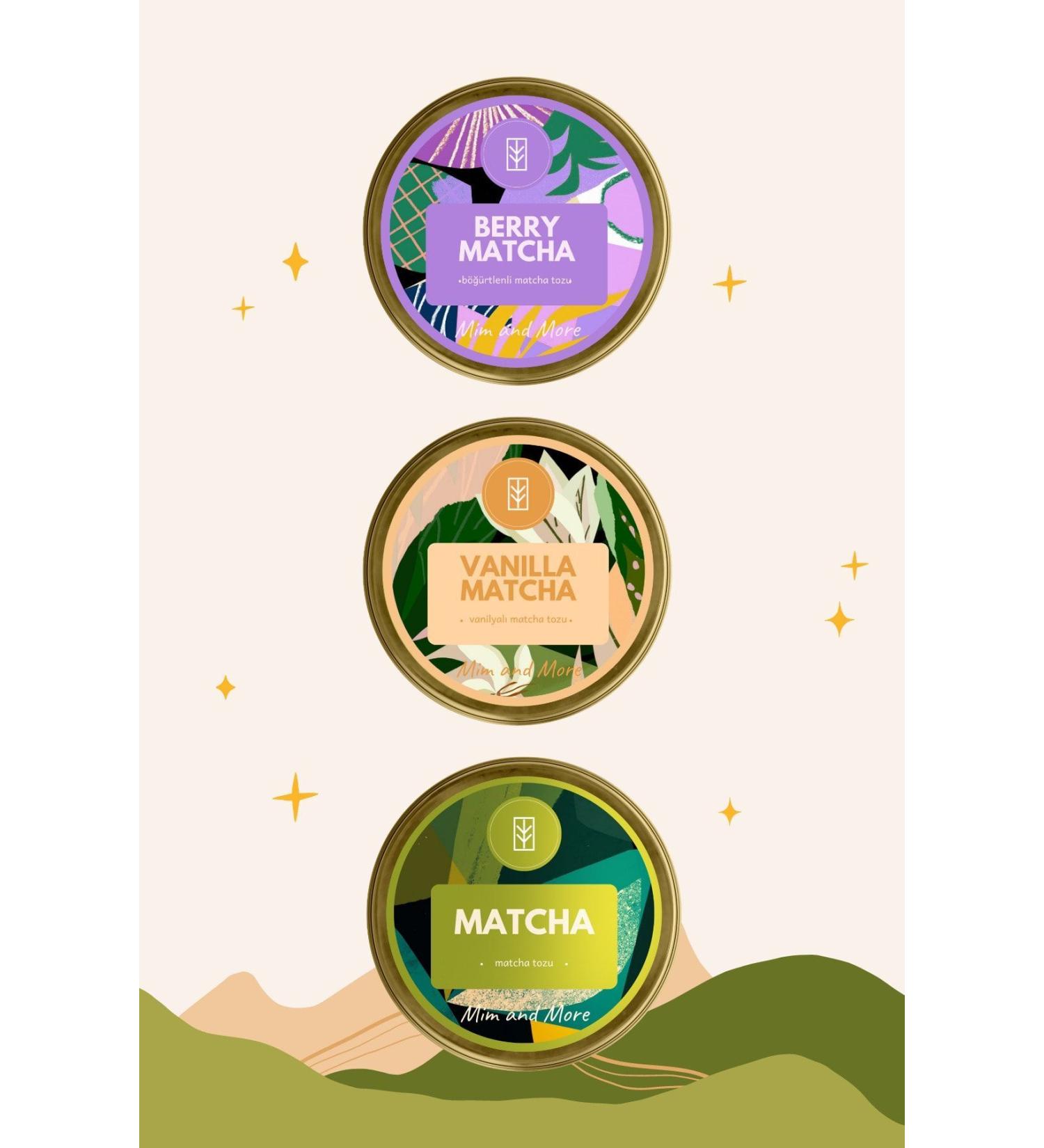 Mim and More Matcha Detox Set 25 gr - Buy Online on GoSupps.com