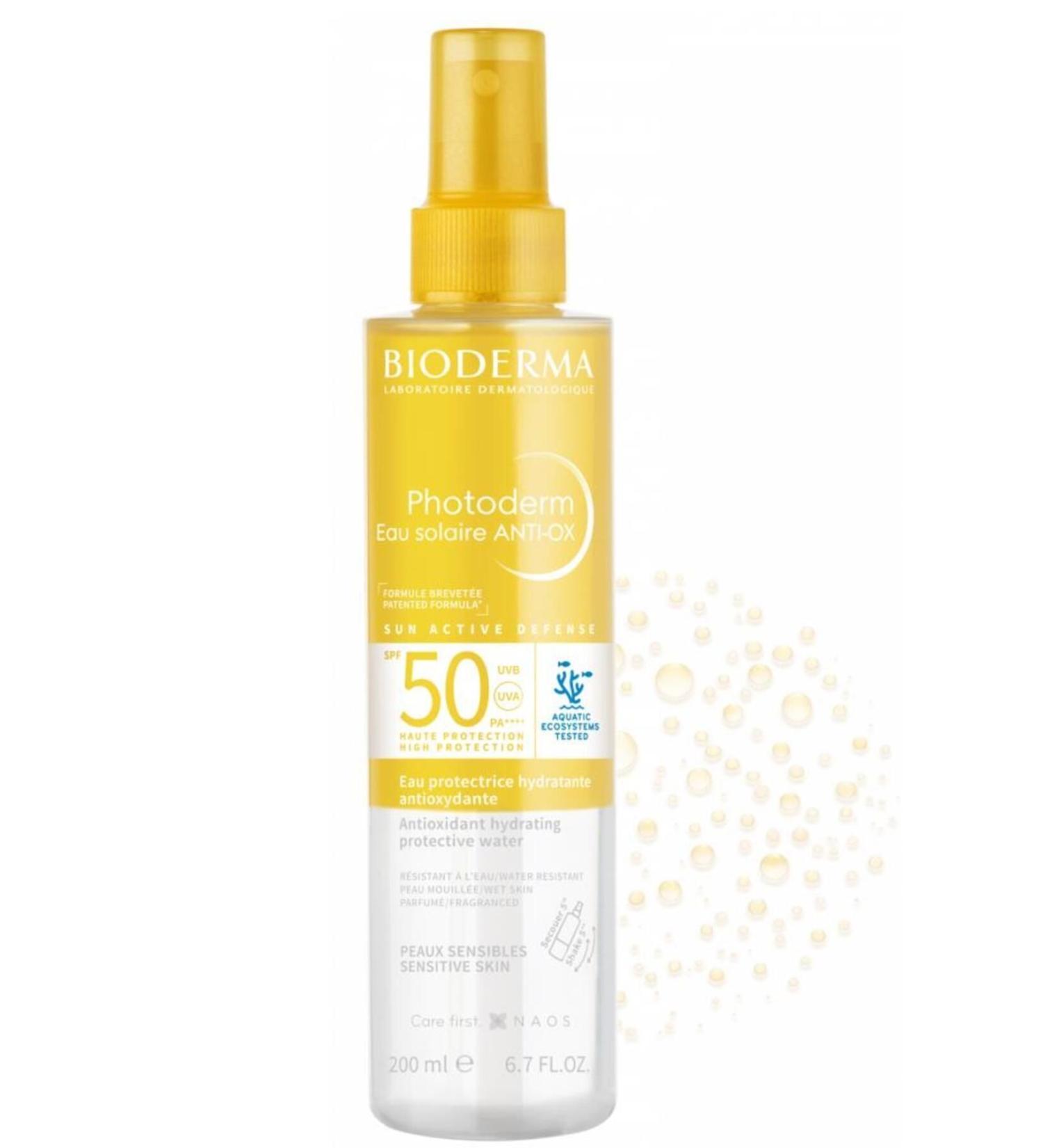 Bioderma PHOTODERM ANTI OX SUN PROTECTIVE WATER SPF50 ANTI-AGING ANTIOXIDANT SUN CREAM 200 ML PSSN2885