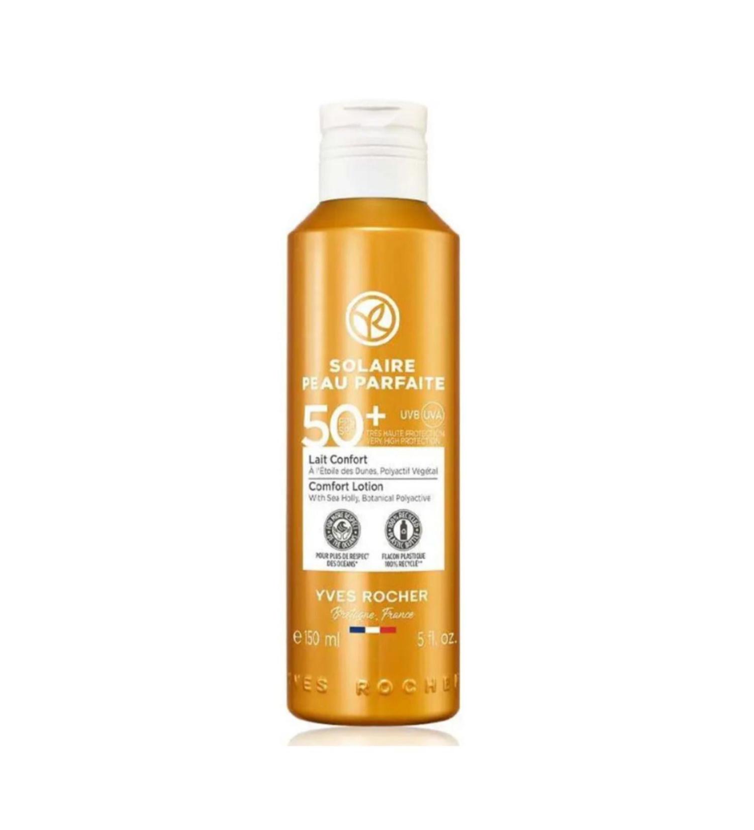 Yves Rocher 50+ Sun Protection Factor Vegan Milk 150ml (Face & Body) - Buy Online on GoSupps.com