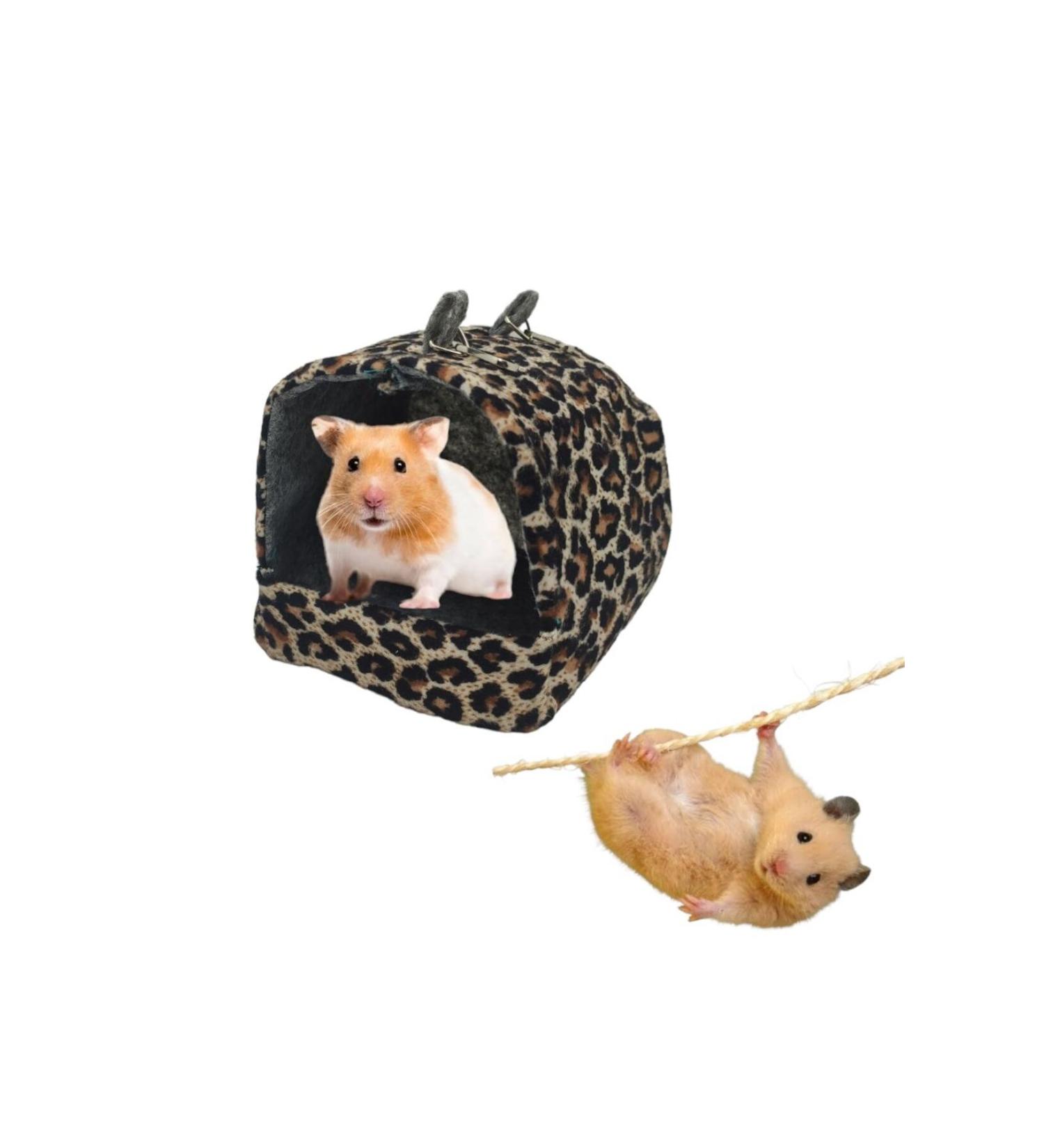 ozzipetshop Special Warm Nest Plush Hamster House For Hamsters