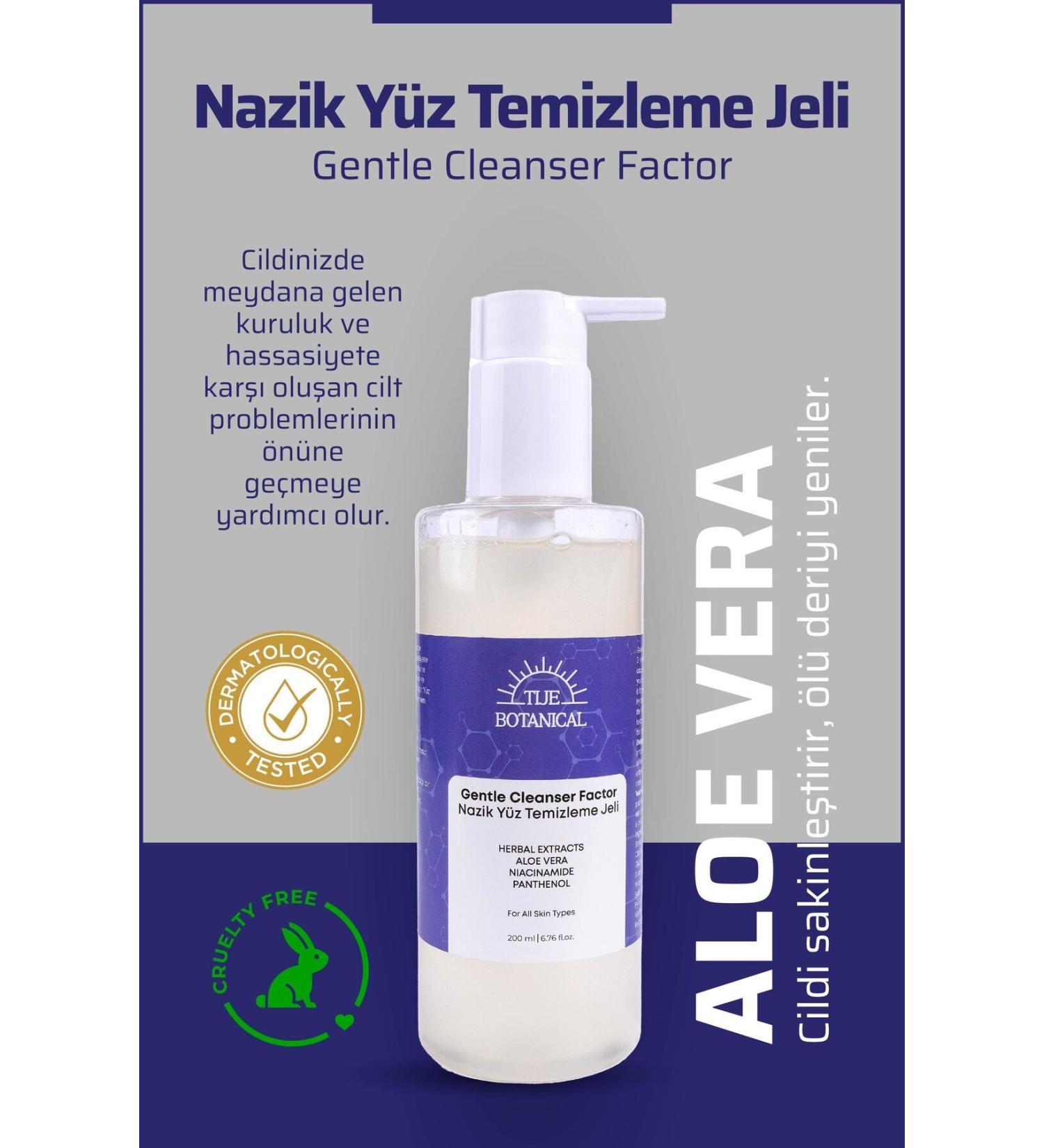 T JE BOTAN CAL Gentle Facial Cleansing Gel-Gentle Cleanser Factor