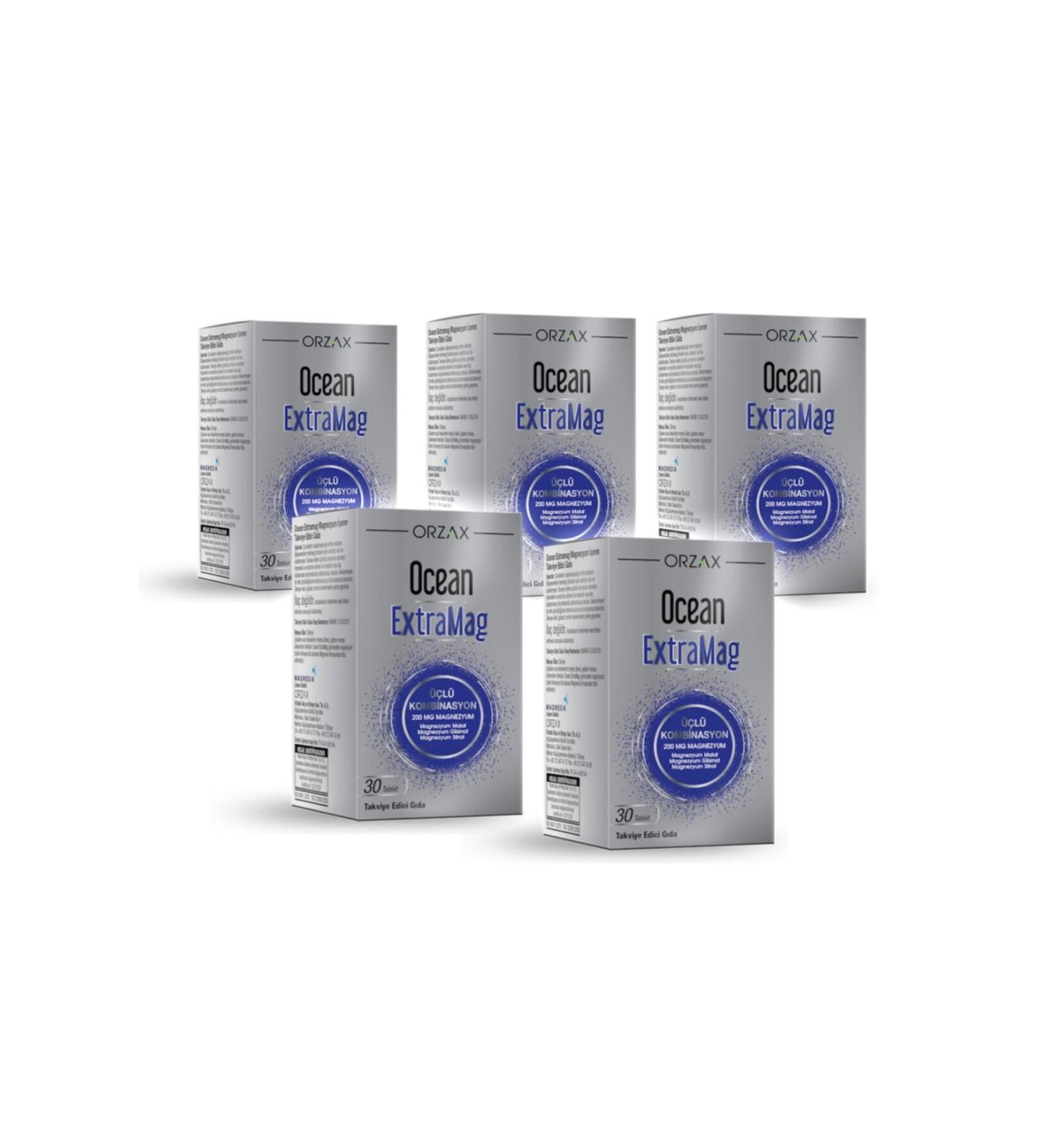 Ocean Extramag 30 Tablets x 4 Pieces