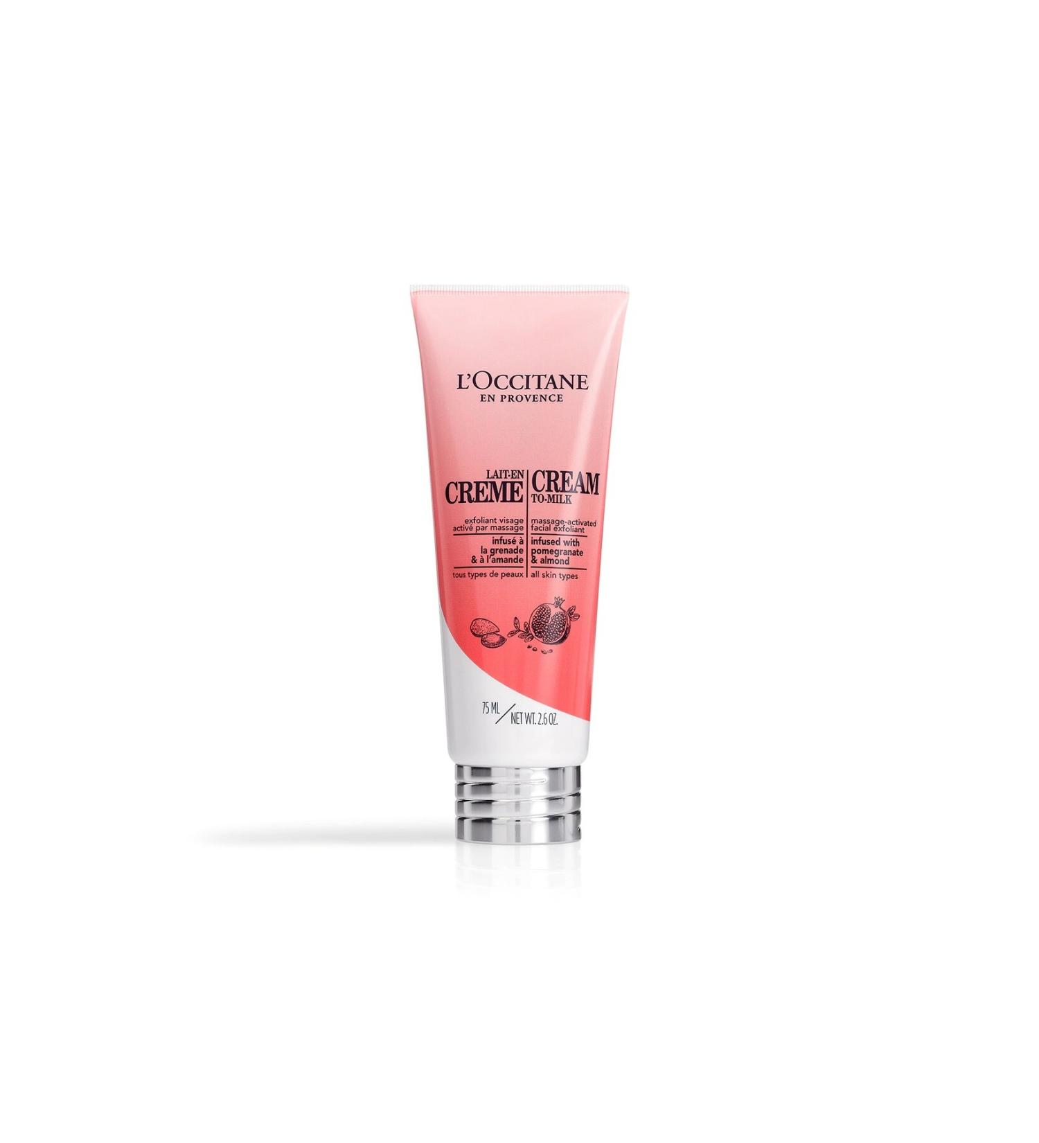 L'Occitane Infusions Cream To-milk Facial Exfoliator - Infusions Cream Facial Peeling 75 ml