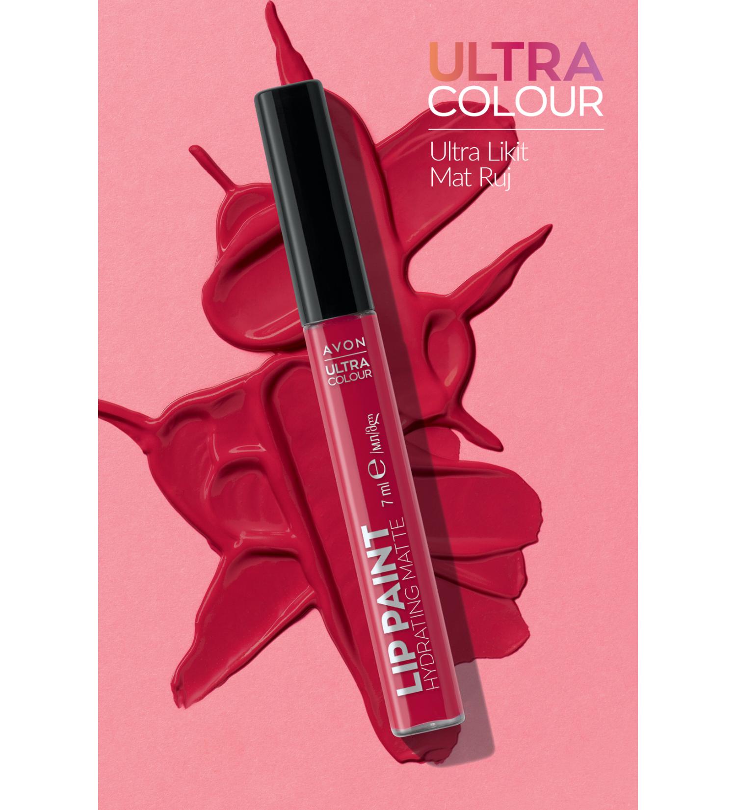Avon Ultra Colour Ultra Liquid Matte Lipstick 7 Ml. Raspberry Truffle