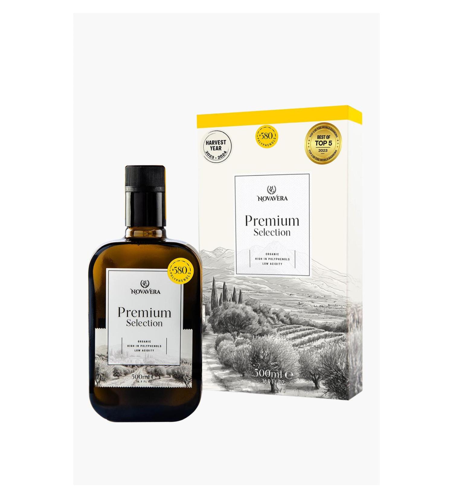 Nova Vera Organic Premium Selection 500 ml Boxed - Buy Online on GoSupps.com