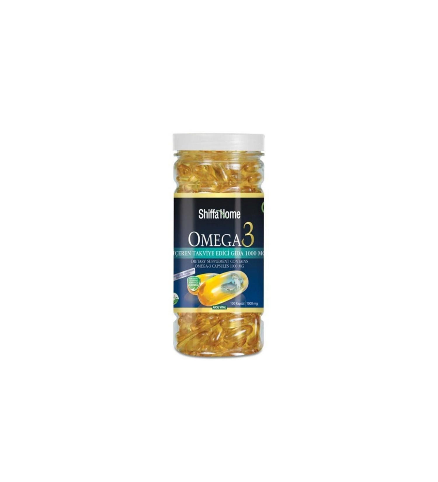 Shiffa Home Omega-3 100 Capsules 1000 Mg