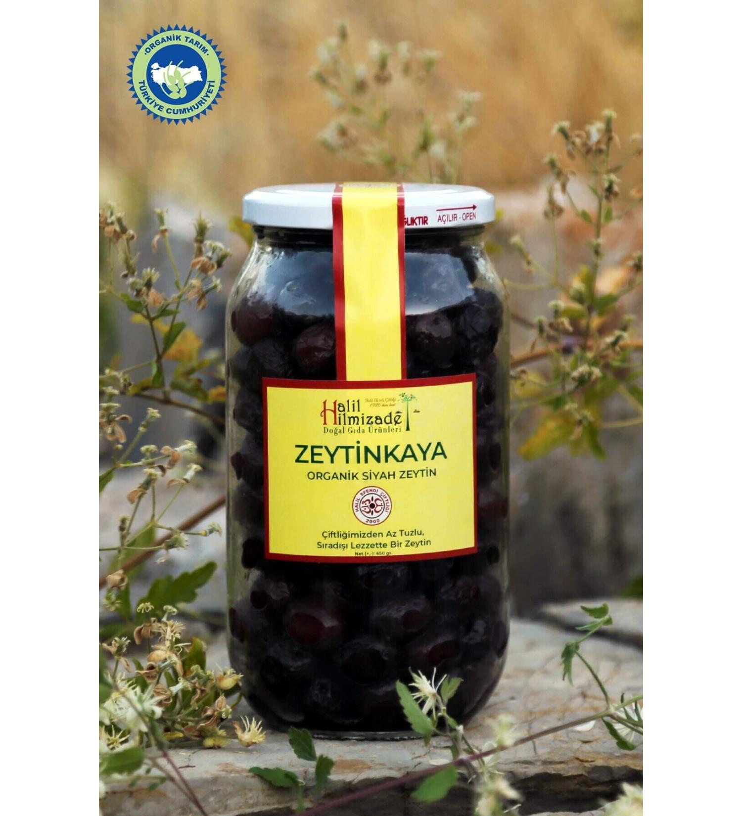 HAL L H LM ZADE NATURAL FOOD PRODUCTS Zeytinkaya Organic Black Olives