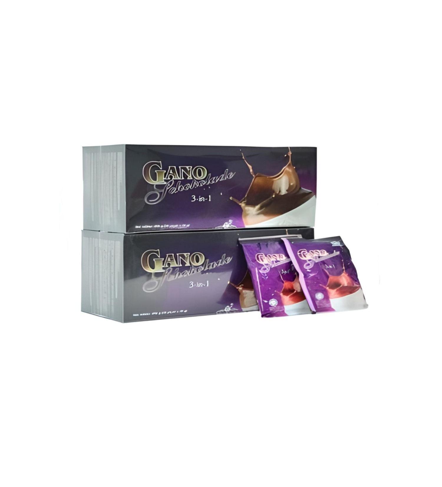 Gano Schokolade 3 In 1 Cocoa And Derma Mushroom Drink 2 Pack