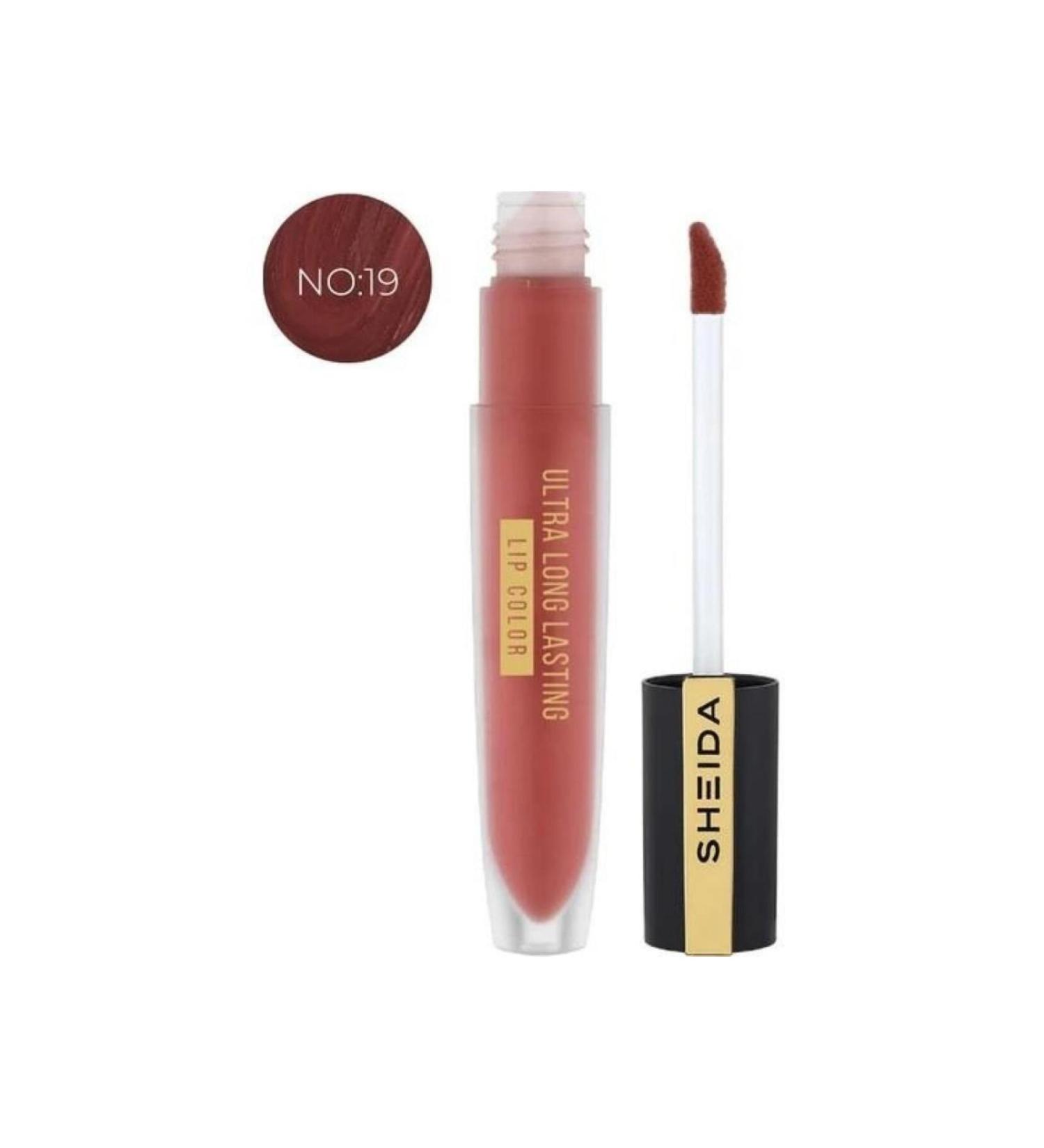 Sheida Sheida Ultra Longlasting Lipcolor No:19 Permanent Lipgloss