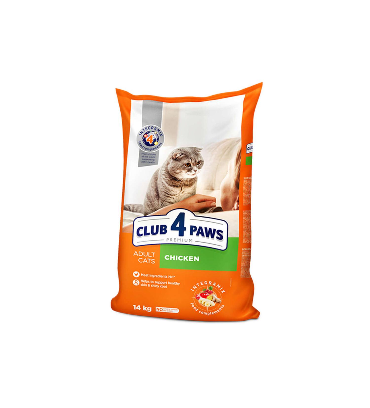 Club4Paws Premium Chicken Adult Cat Food 14 Kg 403118