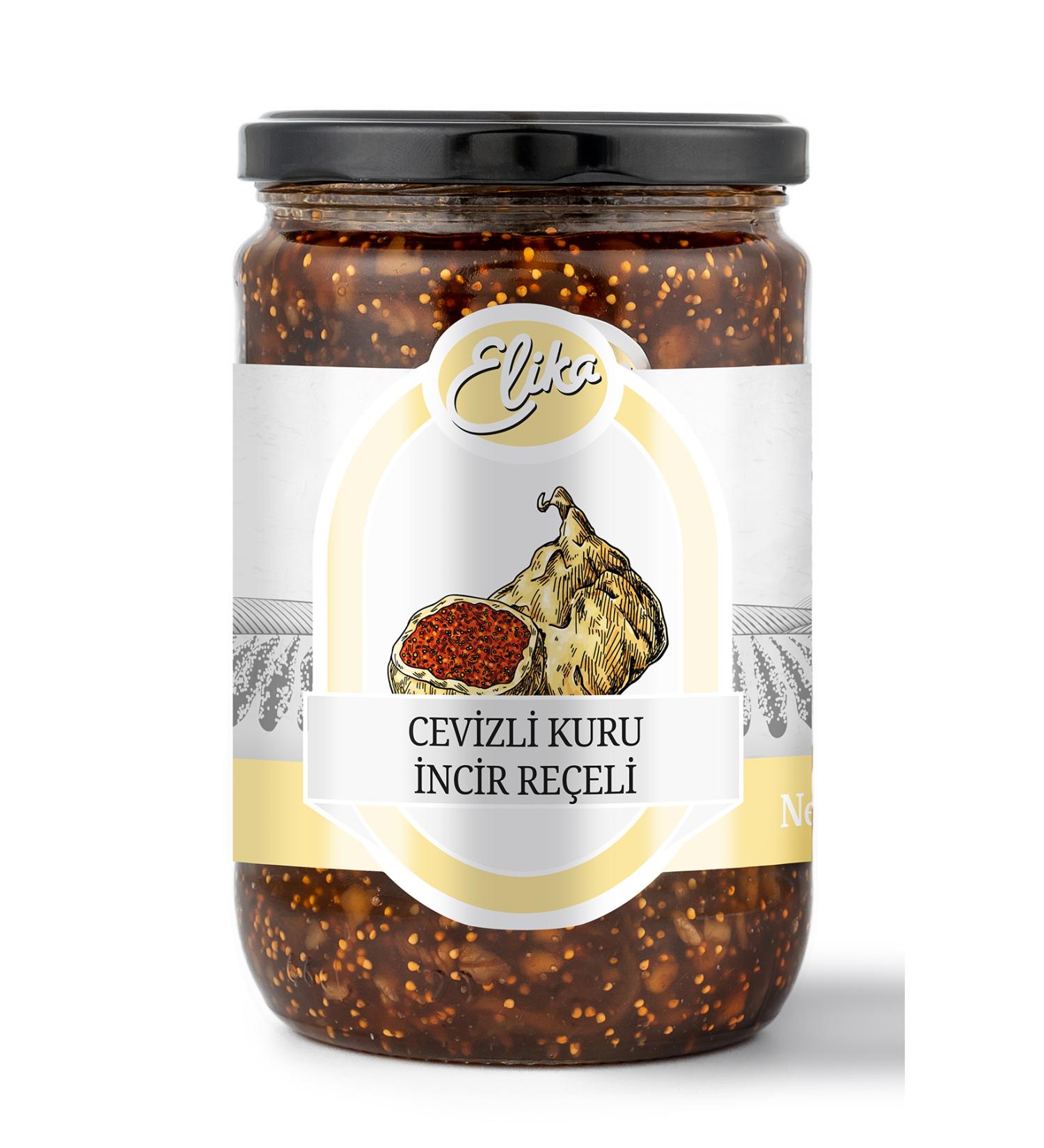EL KA Walnut Dried Fig Jam 850 gr