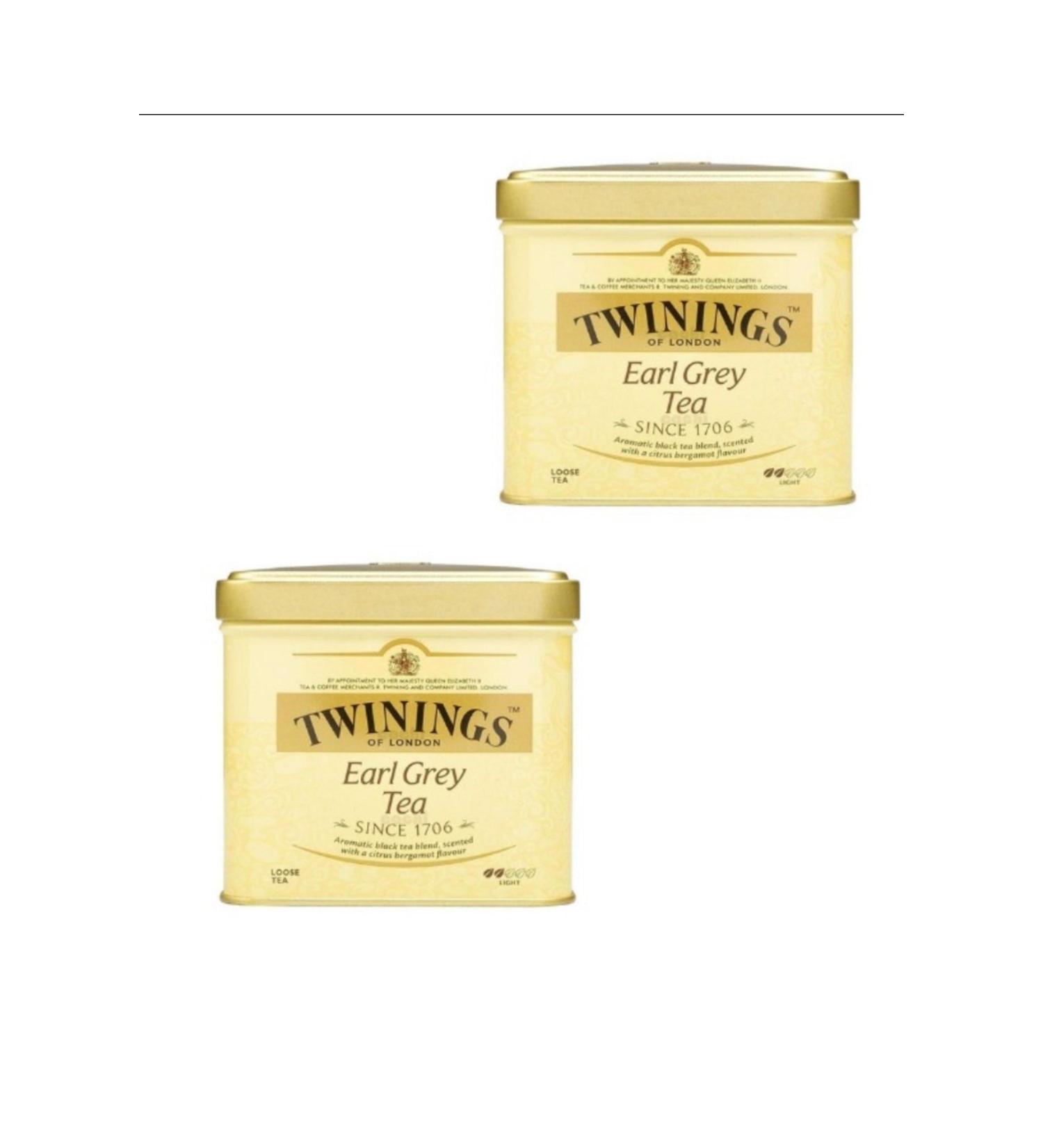 Twinings Earl Gray Metal Box 200 gr