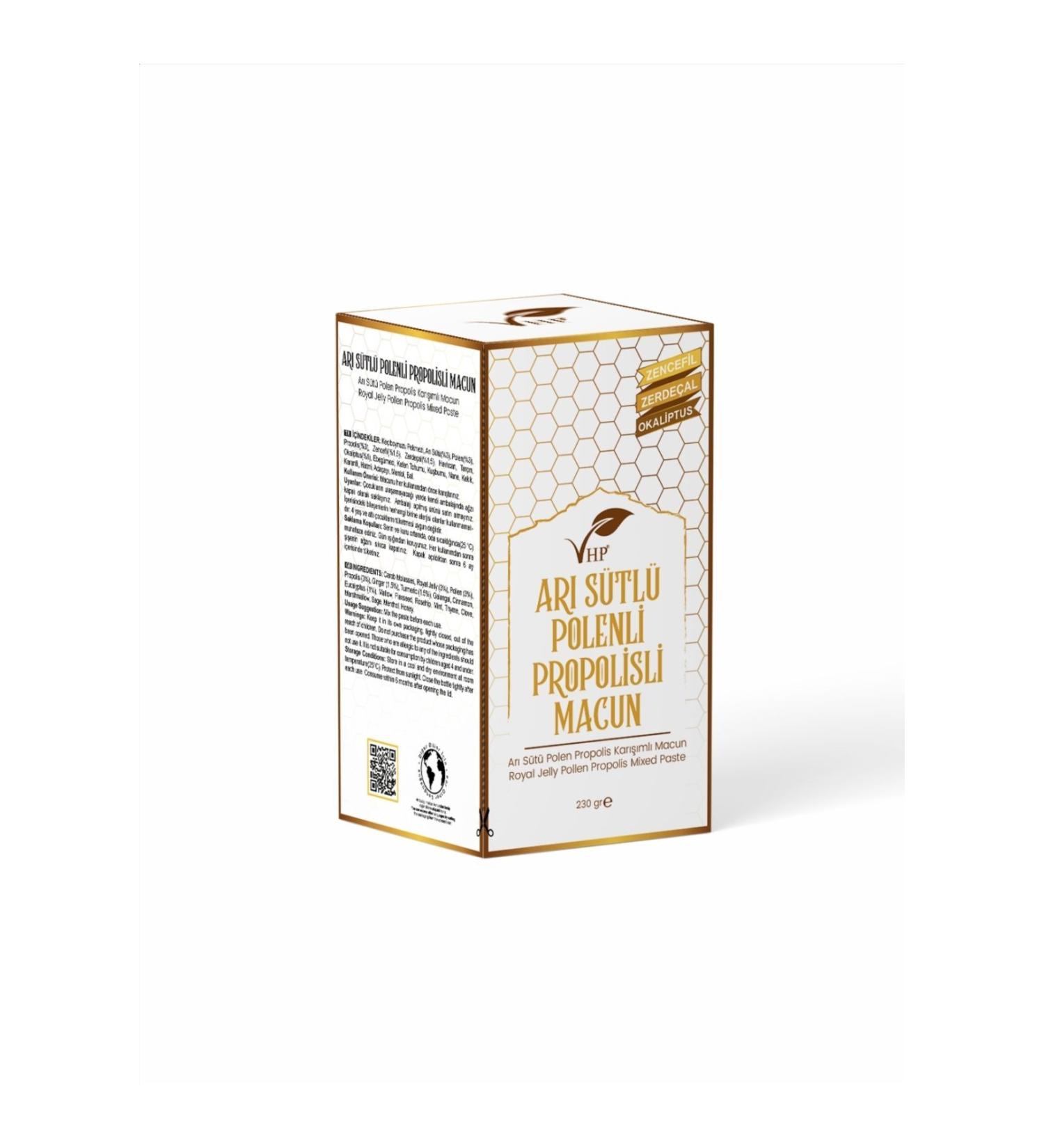 VHP ROYAL JELLY POLLEN PROPOLIS PASTE 230GR