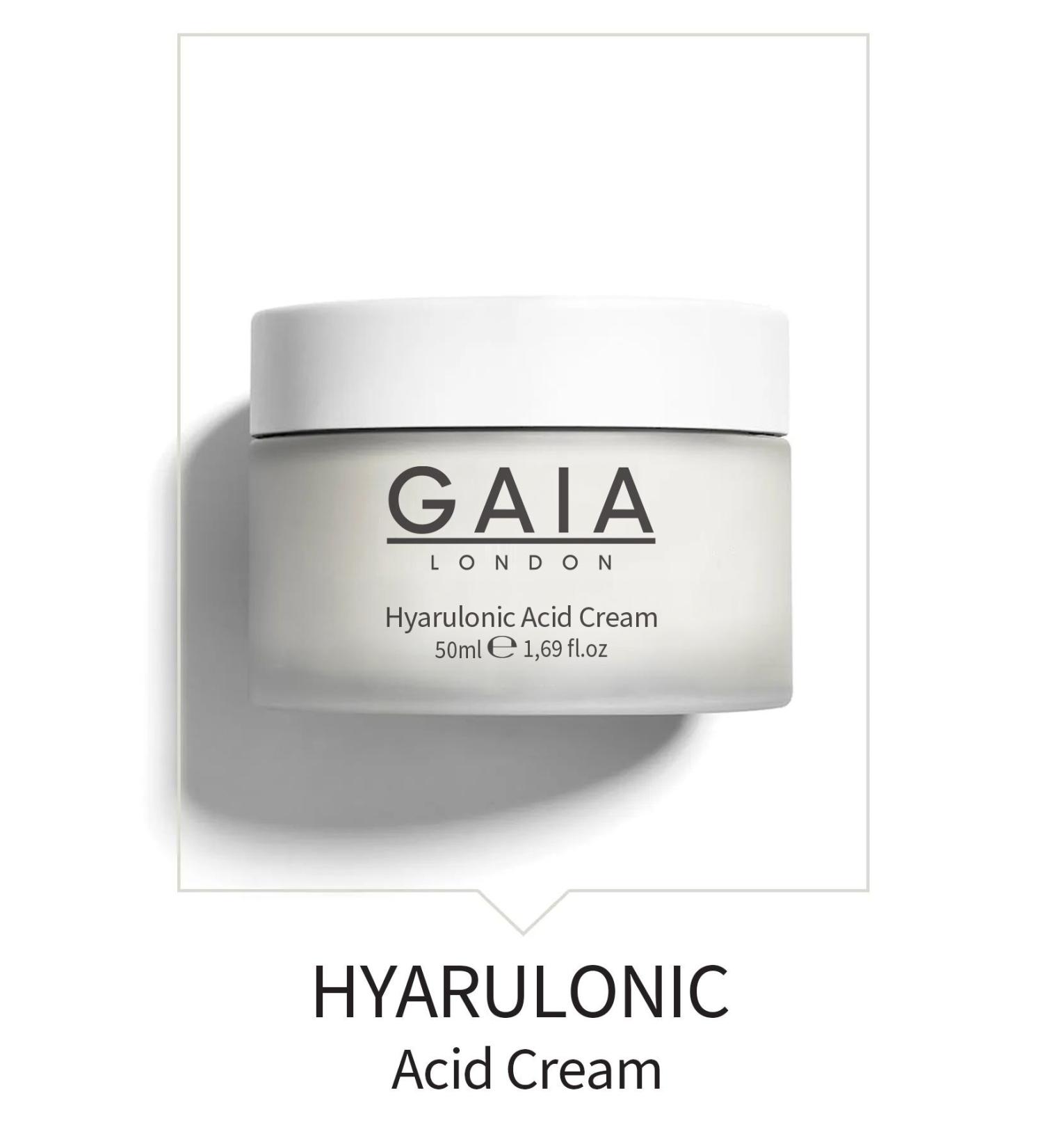Gaia London Intensive Moisturizing Care Cream Hyaluronic Cream (For All Skin Types) - Buy Online on GoSupps.com