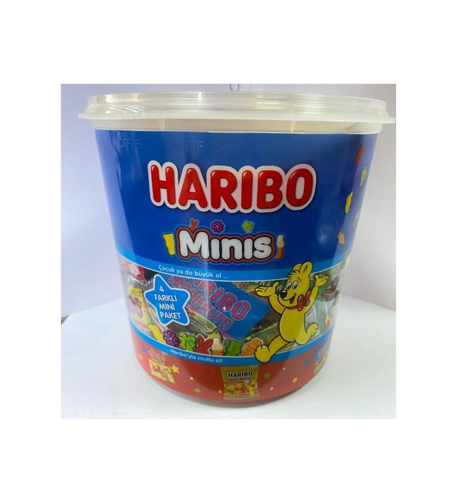 Haribo Mini 4 Different Mini Packages 10 Gr*100 Pcs.