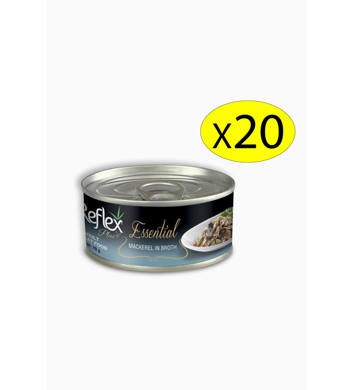 Reflex Plus Mackerel Cat Canned Food 70gr-20
