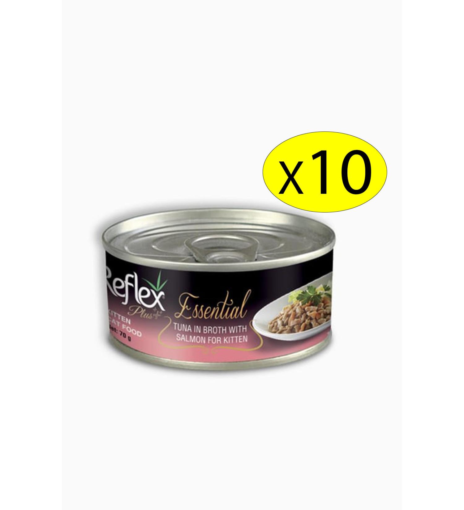 Reflex Plus Kitten Canned Tuna and Salmon Kitten Food 70gr-10
