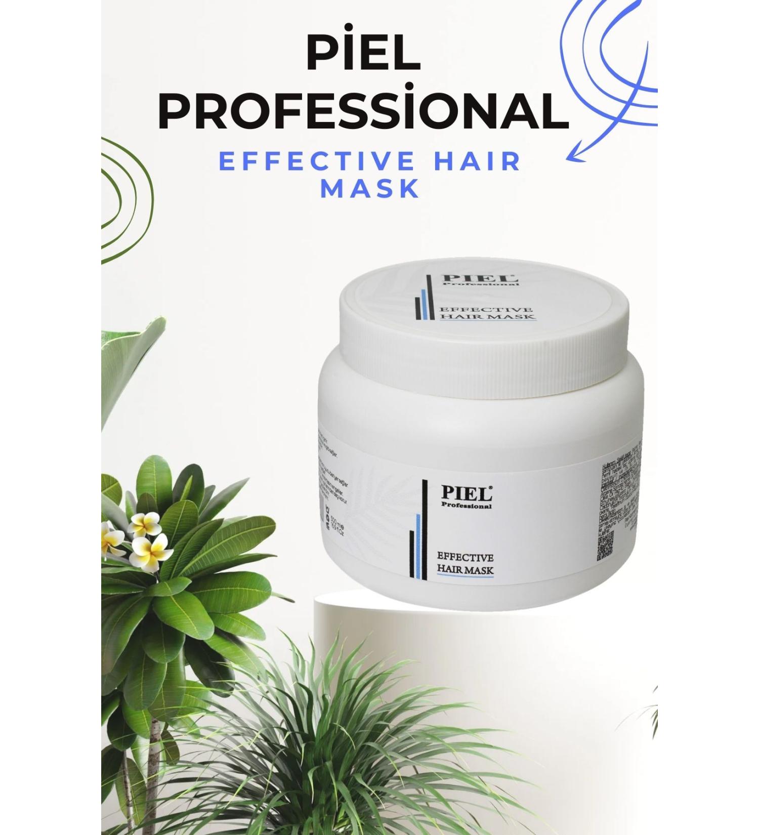 PIEL Effective Hair Care Mask 500 ml - Buy Online on GoSupps.com