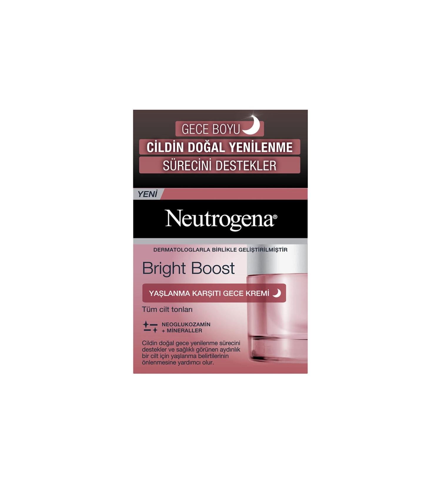 Neutrogena Bright Boost Night Cream 50 ml