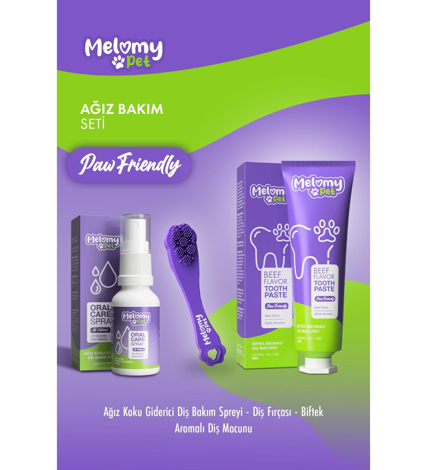 Melomy Pet Oral Care Kit (Cat / Dog) - Buy Online on GoSupps.com