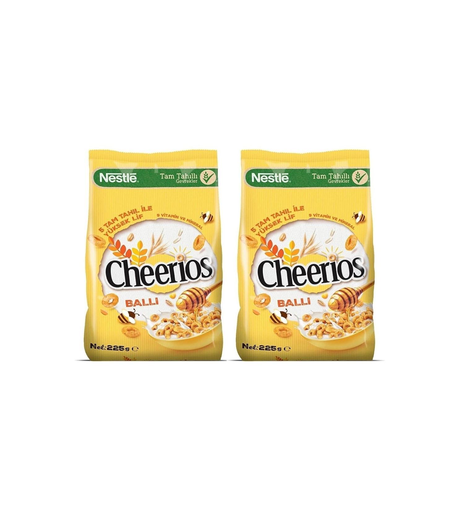 Nestle Cheerios Honey Cereal 225 G X 2 Packs