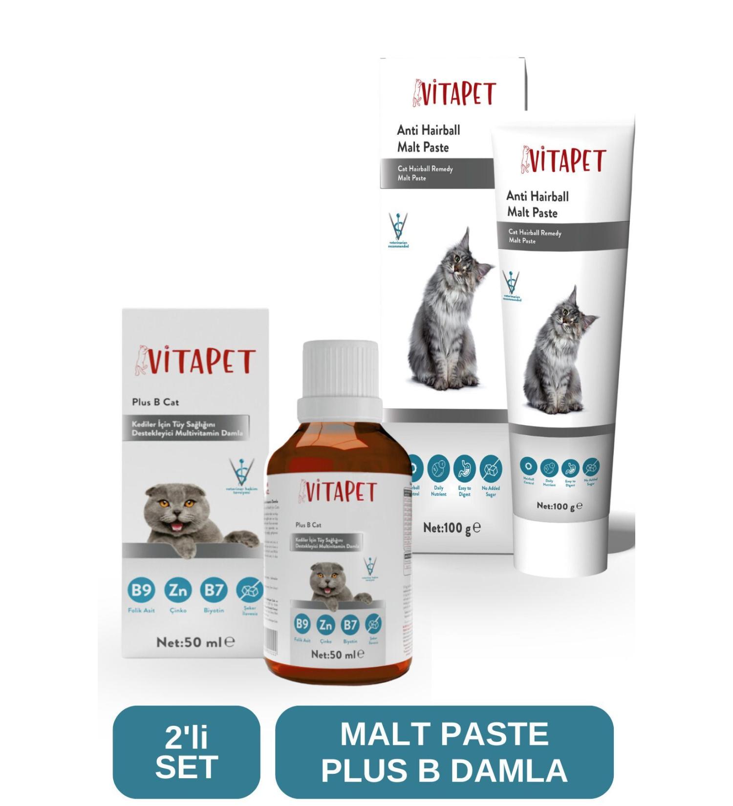 V TAPET Set of 2 Malt Paste 100gr Plus-b Drop 50ml - Buy Online on GoSupps.com