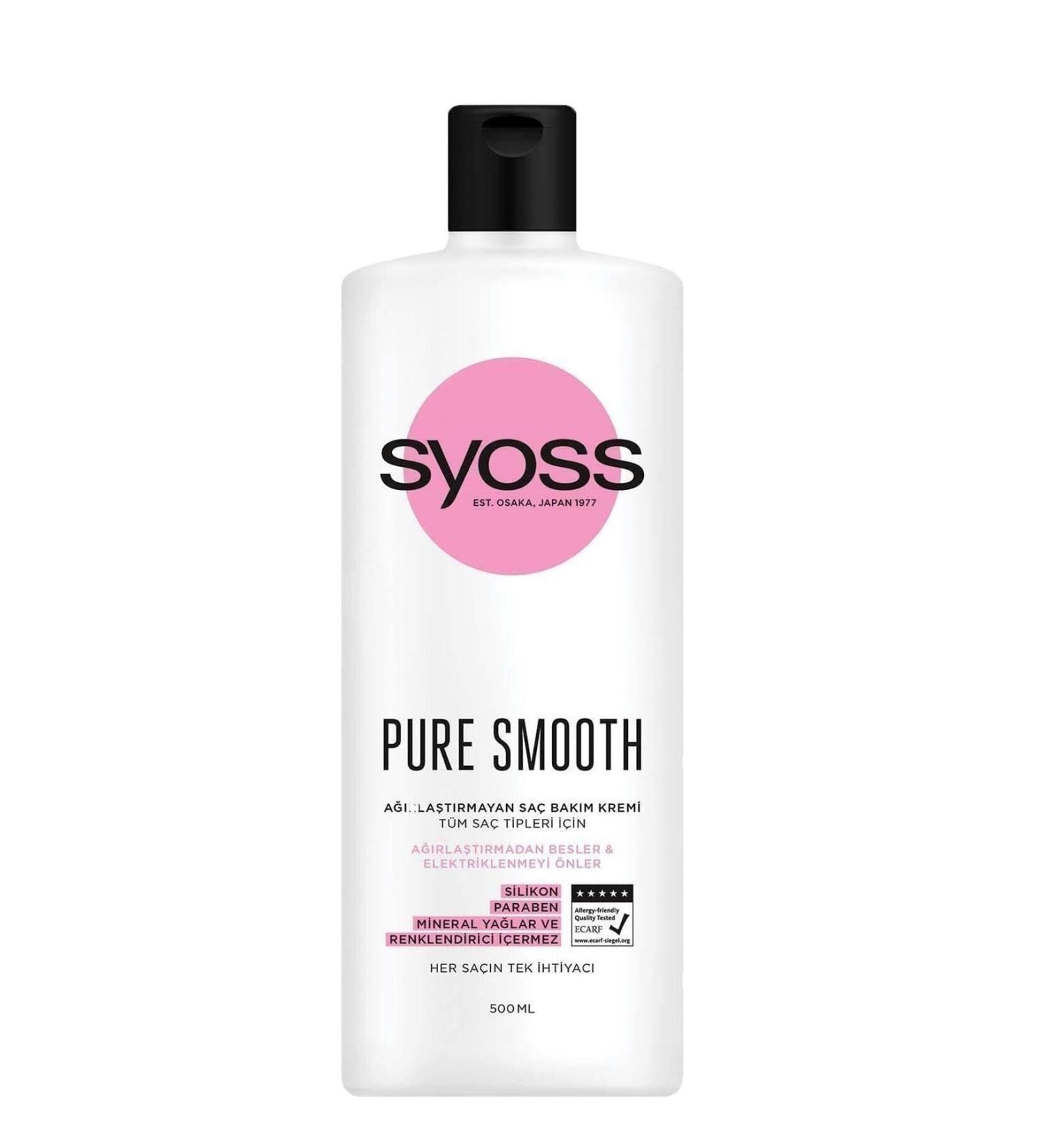 Syoss Pure Smooth Micellar Conditioner 500ml X 6 Pieces