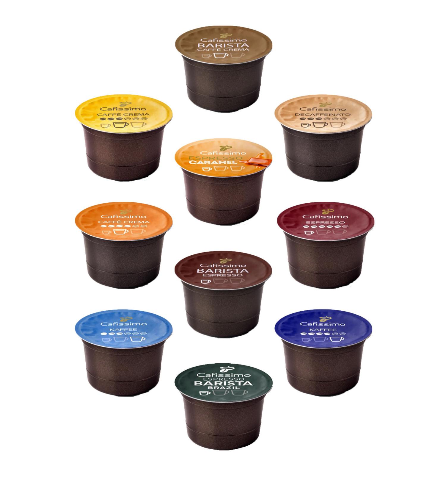 Tchibo Capsule Coffee Trial Pack 10 pieces (Only Compatible with Tchibo Coffee Machine) - Buy Online on GoSupps.com