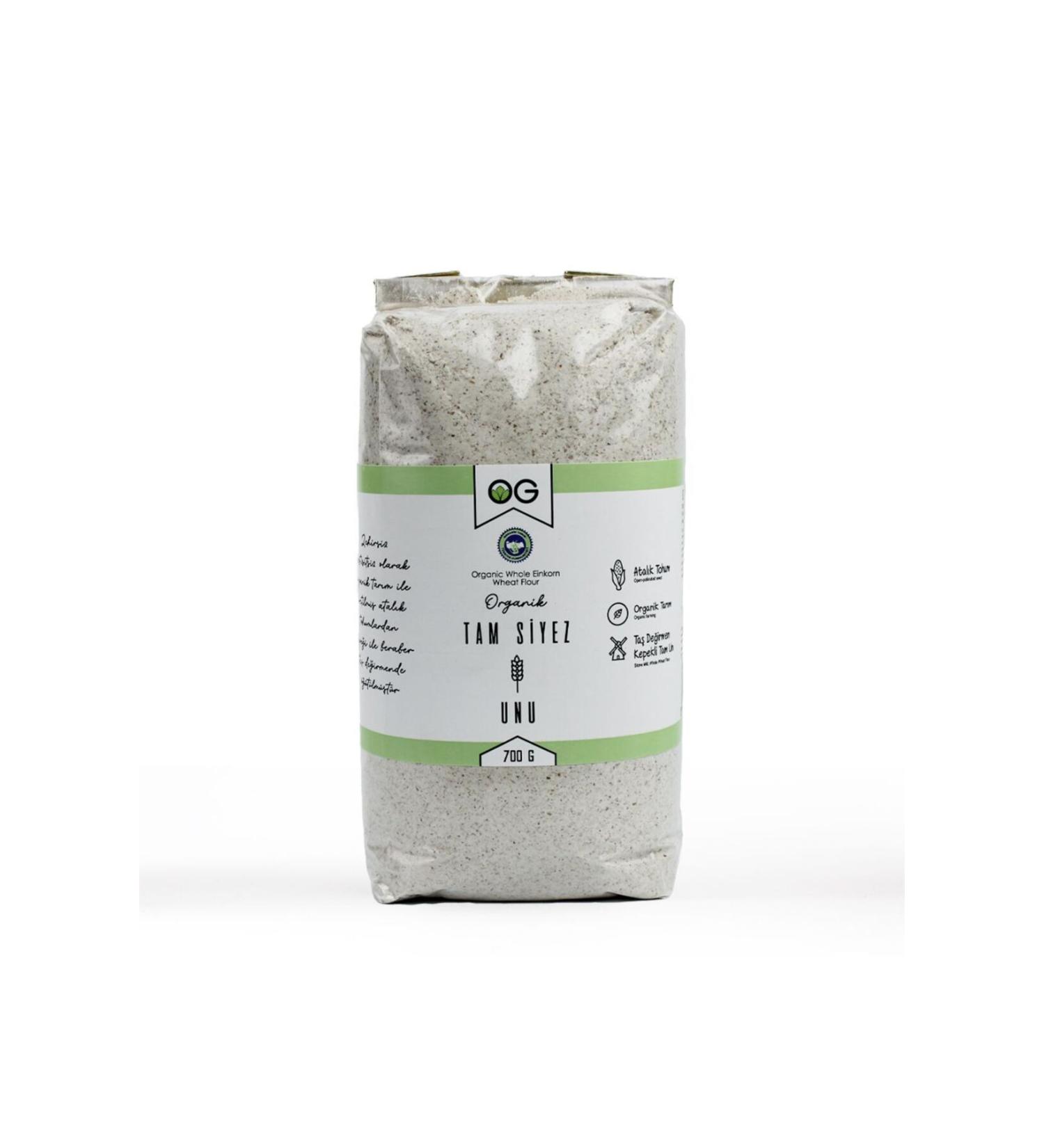 OG natural Organic Whole Einkorn Flour 700 Gr