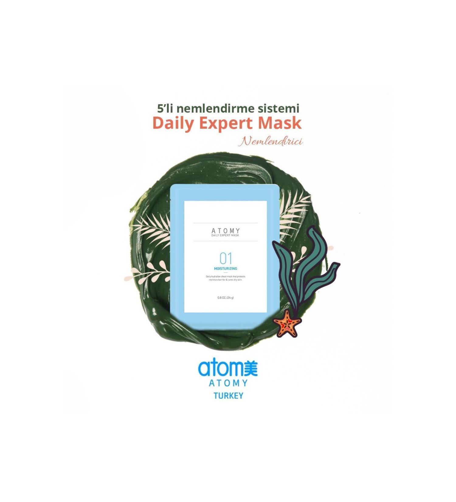 Atomy Daily Expert 1 Moisturizing Mask - Buy Online on GoSupps.com