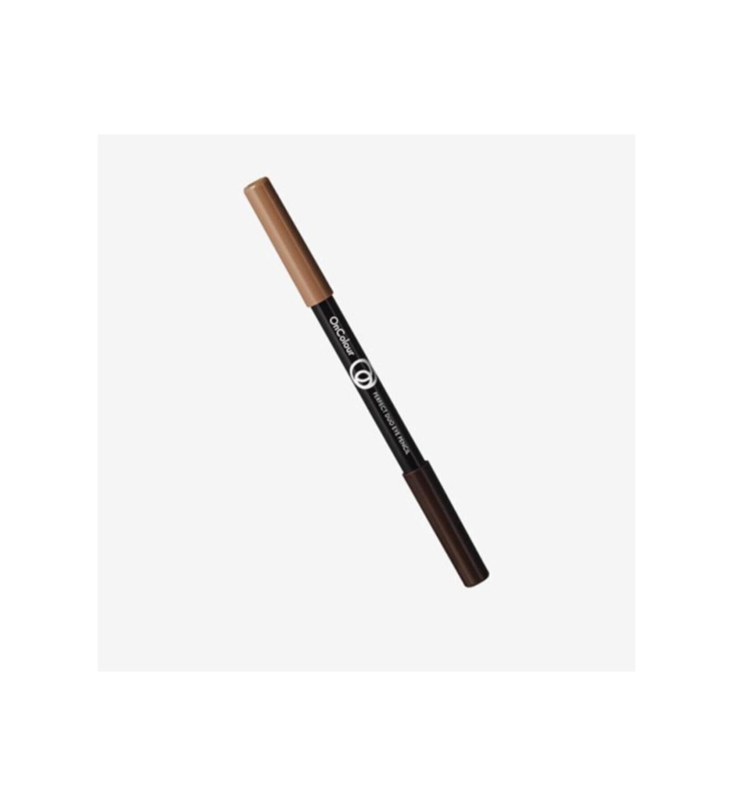 Oriflame Oncolour Double-Sided Eyeliner Pencil 1.5 G. Mocha & Rose Gold- 36088 - Buy Online on GoSupps.com