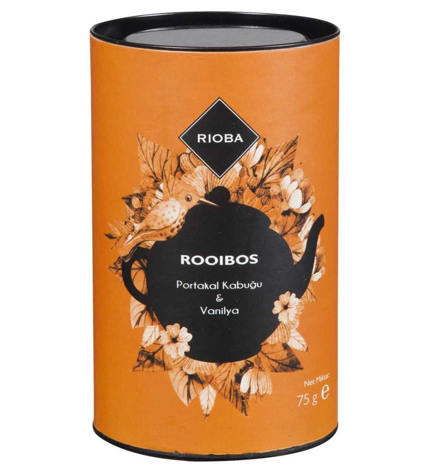 Rioba Rooibos Orange Peel & Vanilla 75G