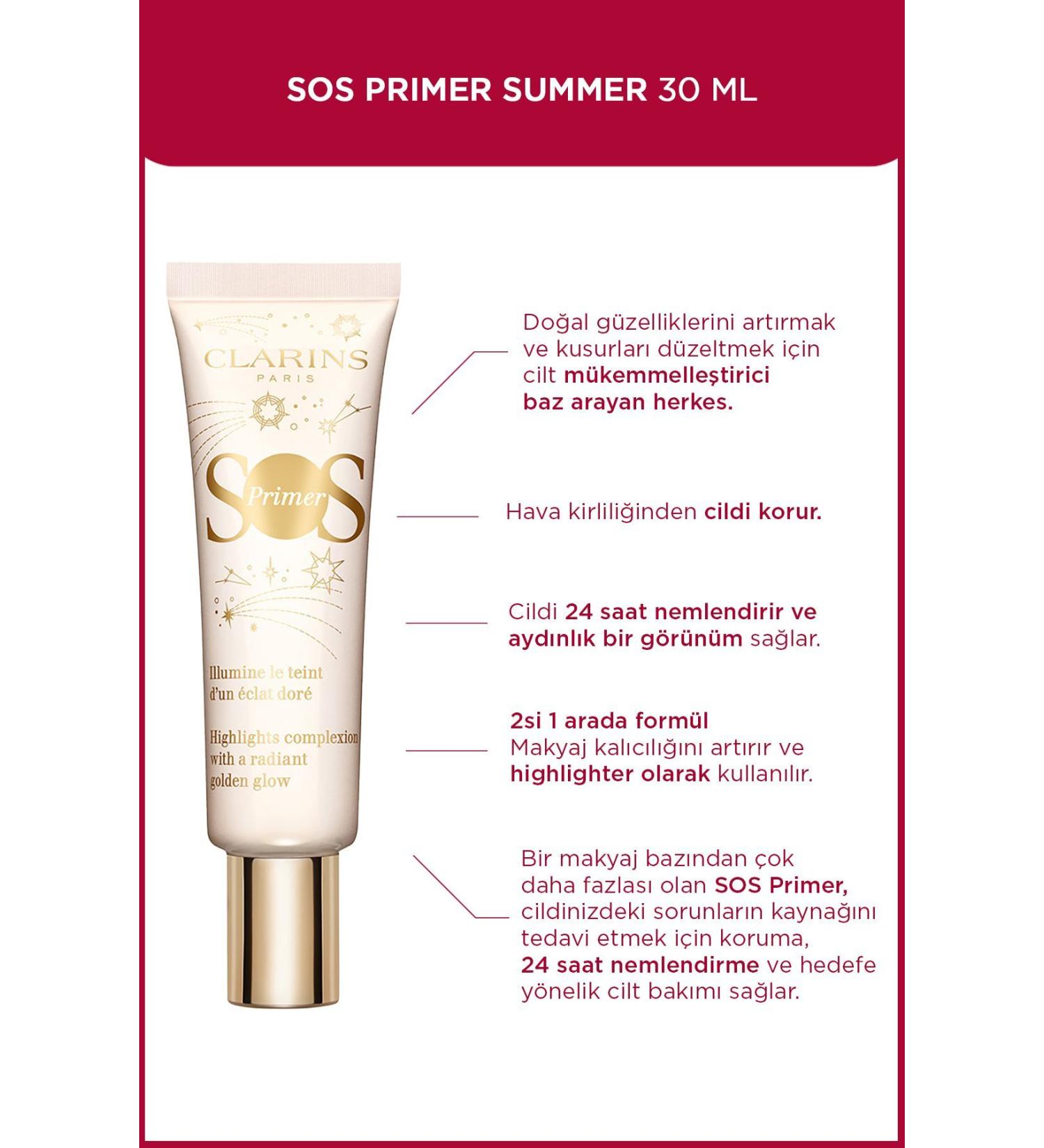 Clarins Limited Edition SOS Primer 30ml - Buy Online on GoSupps.com