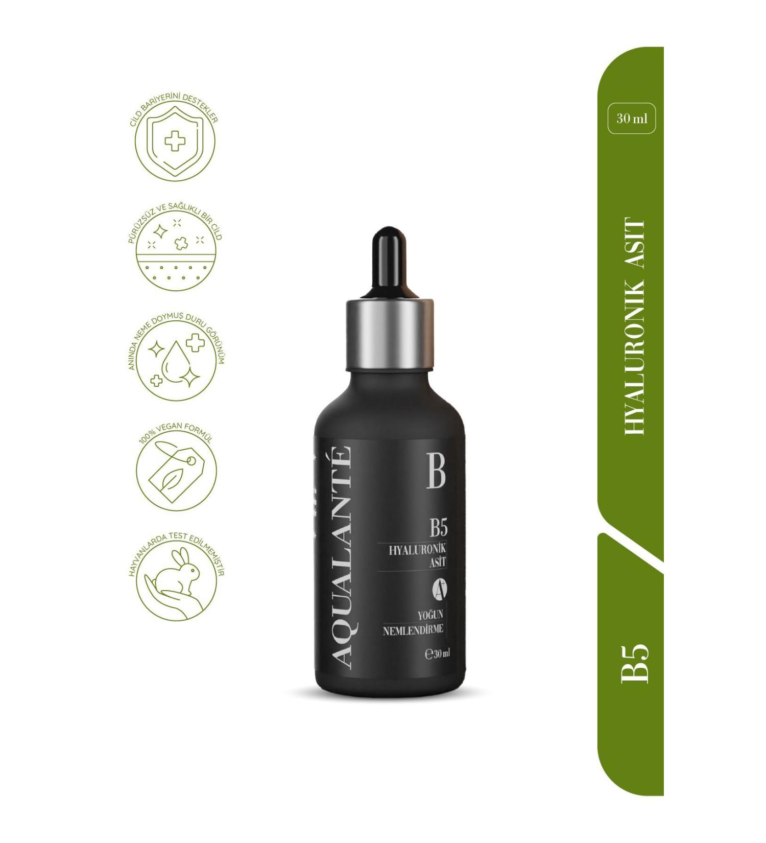 AQUALANTE Aqualant B5 & Hyaluronic Acid 30 ml Moisture and Repair Intense Care Serum